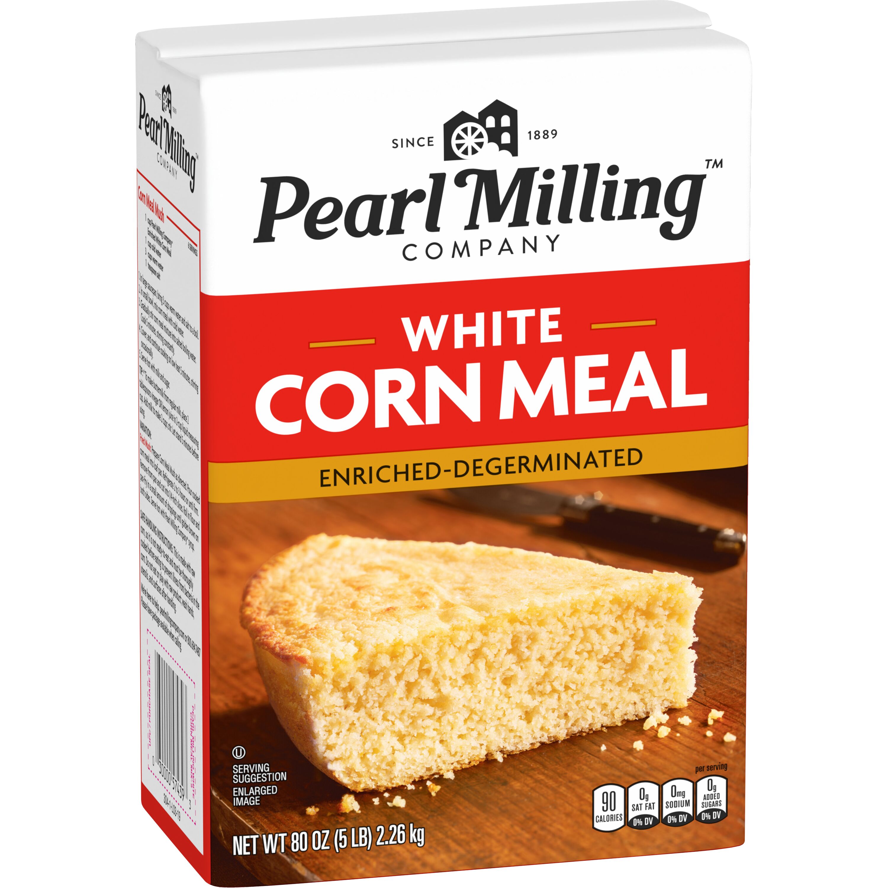 Pearl Milling Company, Enriched-Degerminated White Corn Meal thumbnail