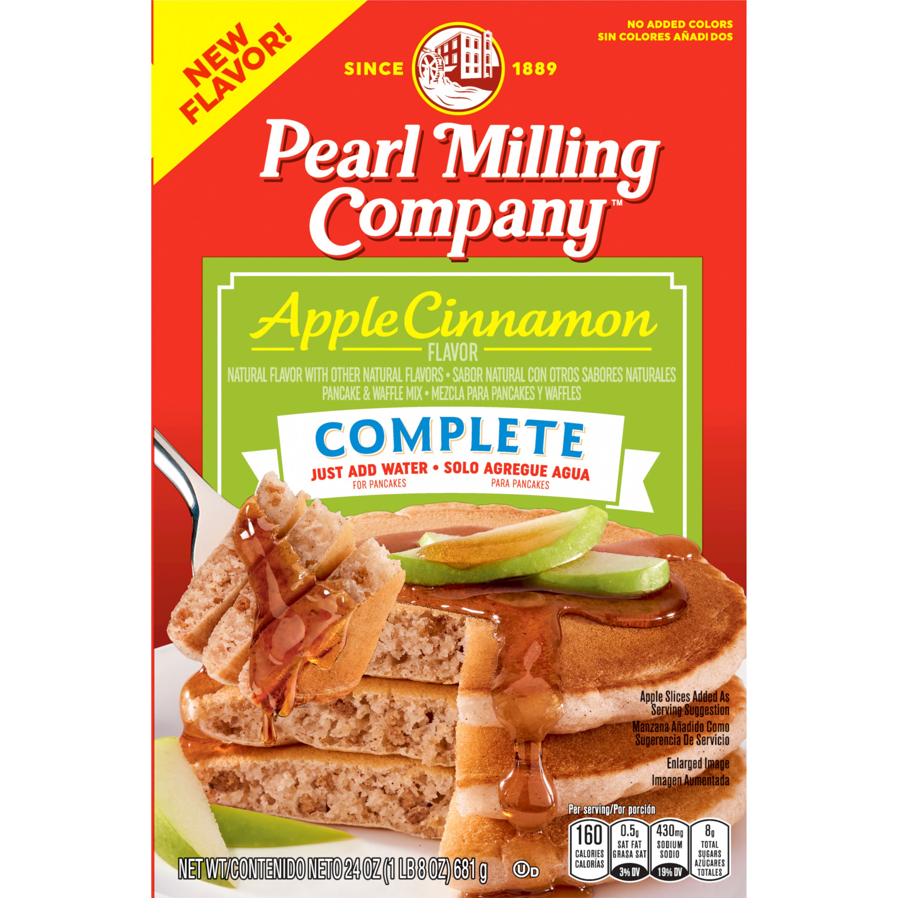 Pearl Milling Company, Apple Cinnamon Complete, Pancake & Waffle Mix