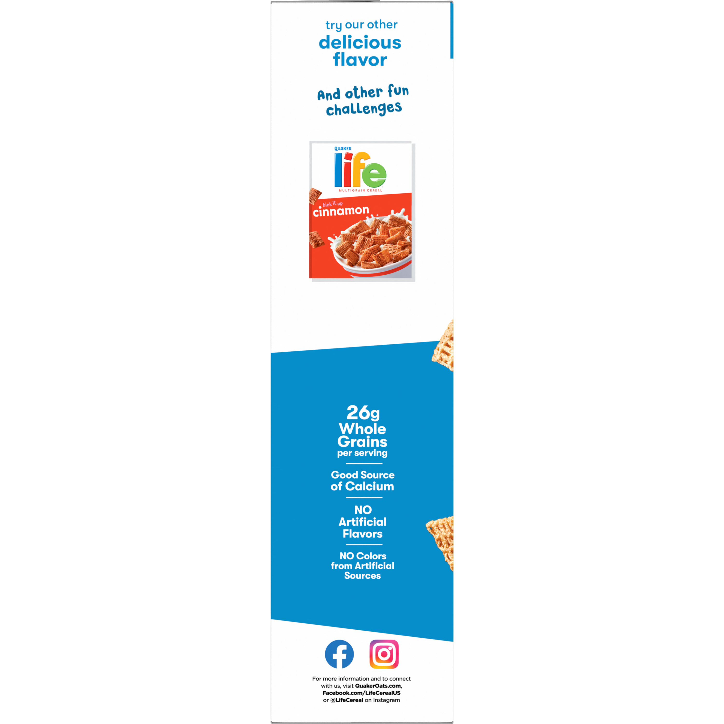 Quaker, Life, Mega Size, Original, Multigrain Cereal thumbnail