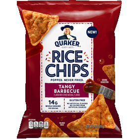 Quaker, Tangy Barbecue Flavor, Rice Chips