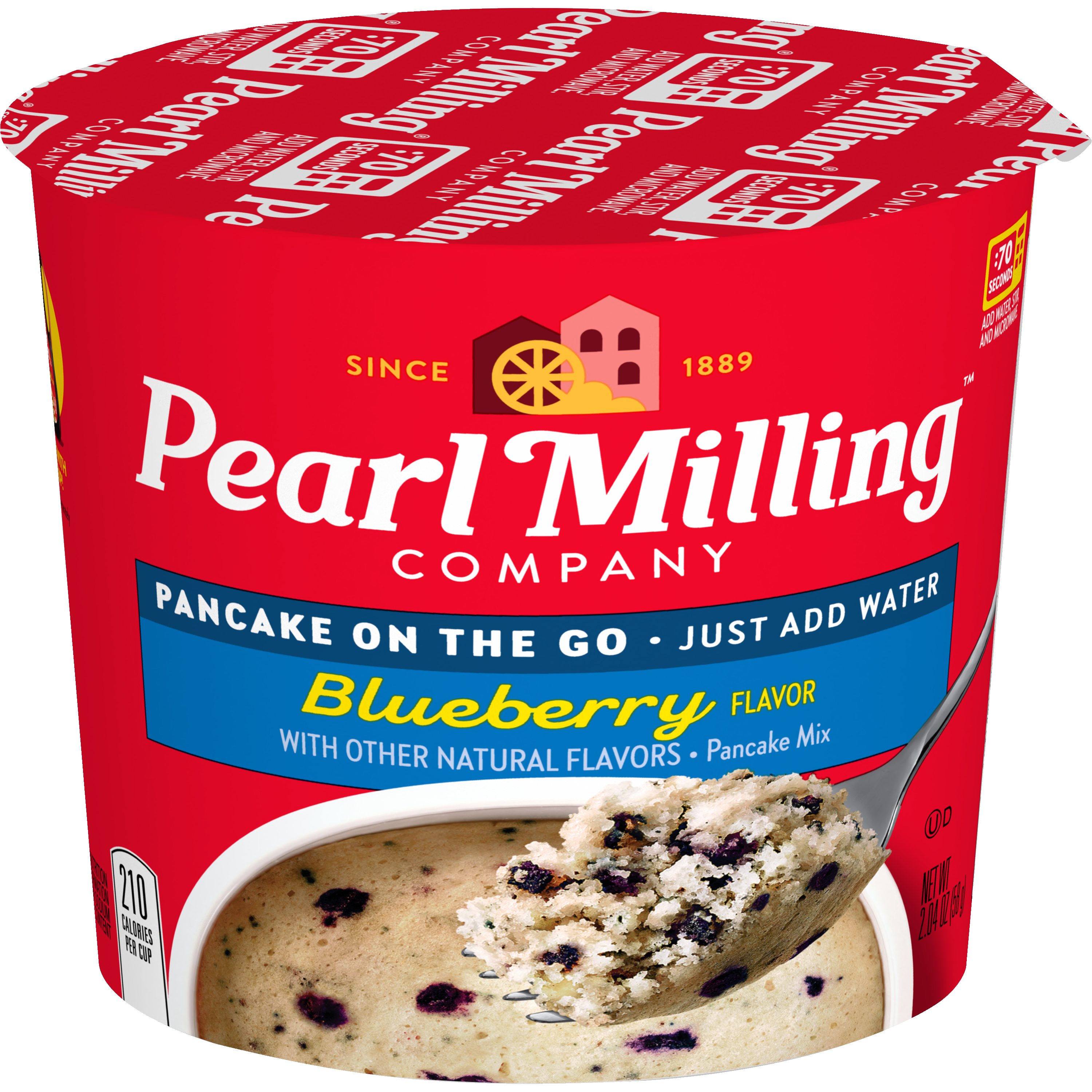 Pearl Milling Company, Pancake On The Go, Blueberry Flavor, Pancake Mix thumbnail