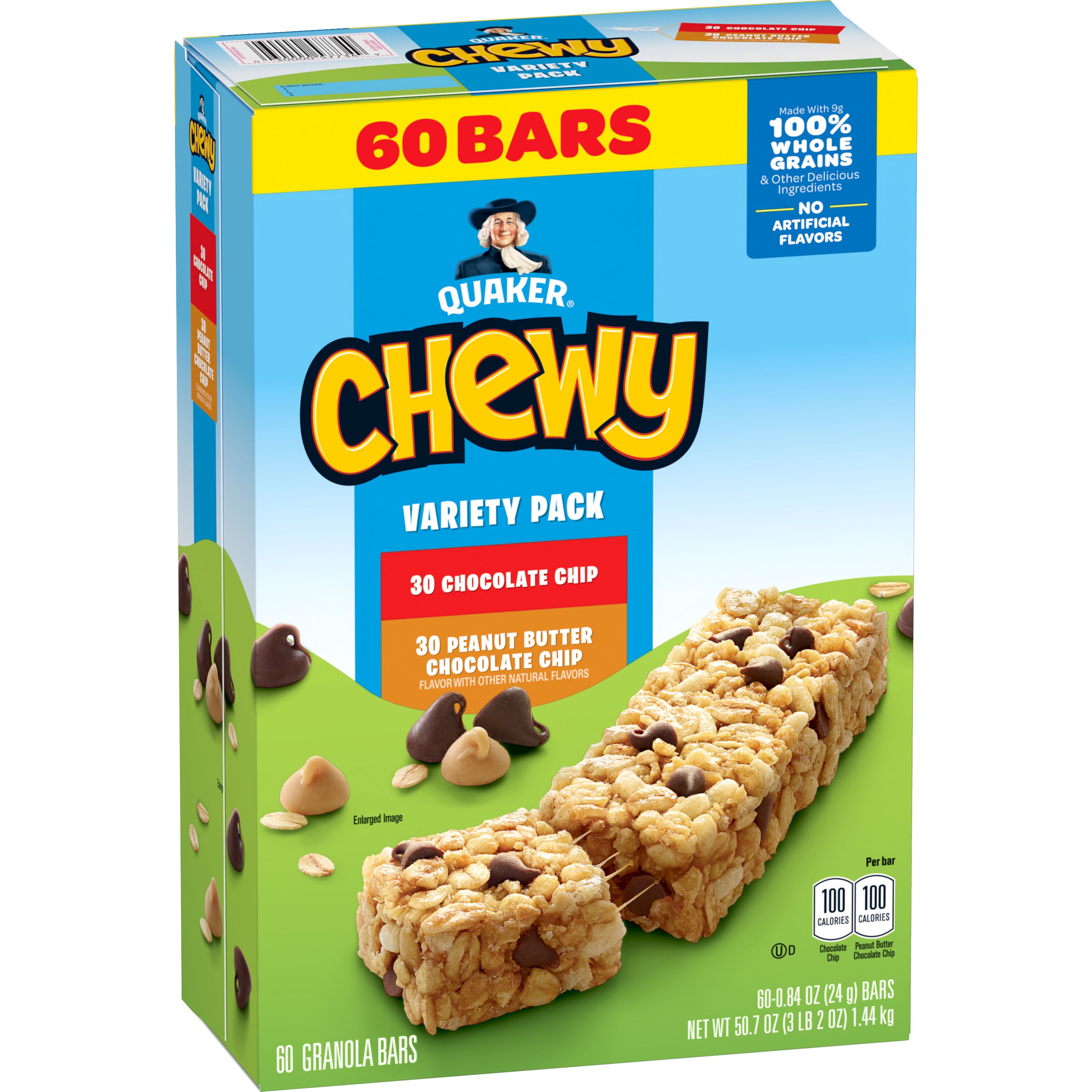 Quaker, Chewy, Variety Pack, Granola Bars thumbnail