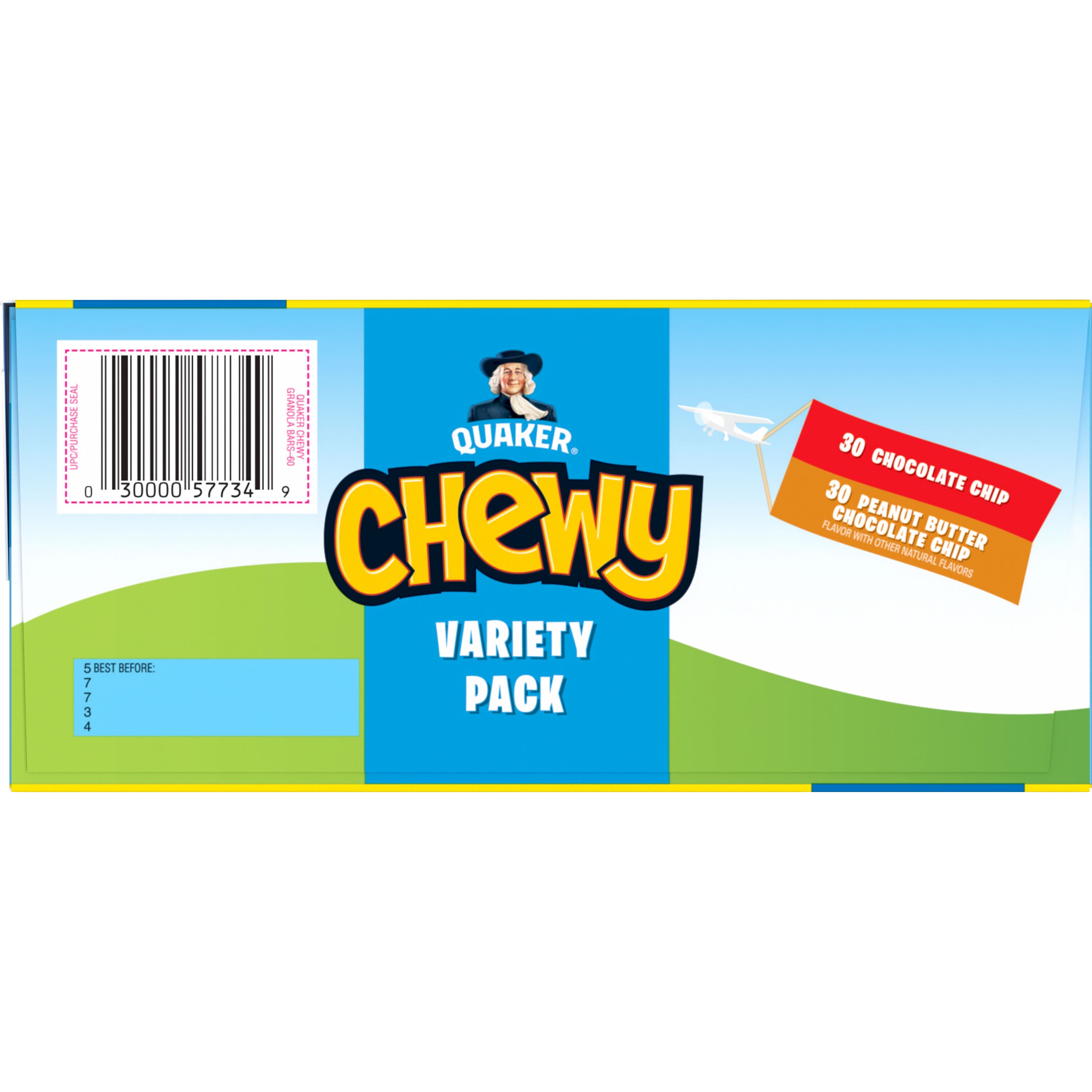 Quaker, Chewy, Variety Pack, Granola Bars thumbnail