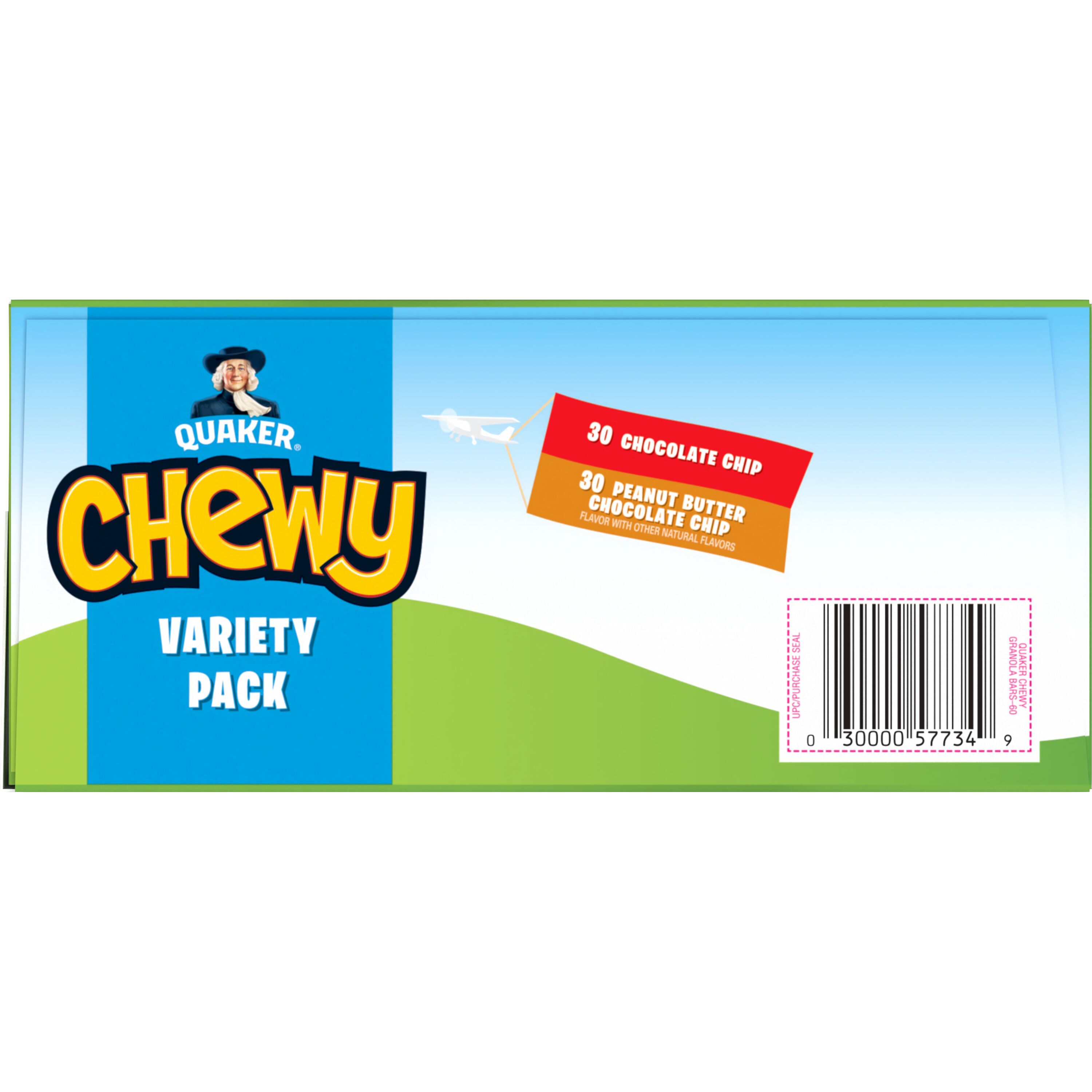 Quaker, Chewy, Variety Pack, Granola Bars thumbnail
