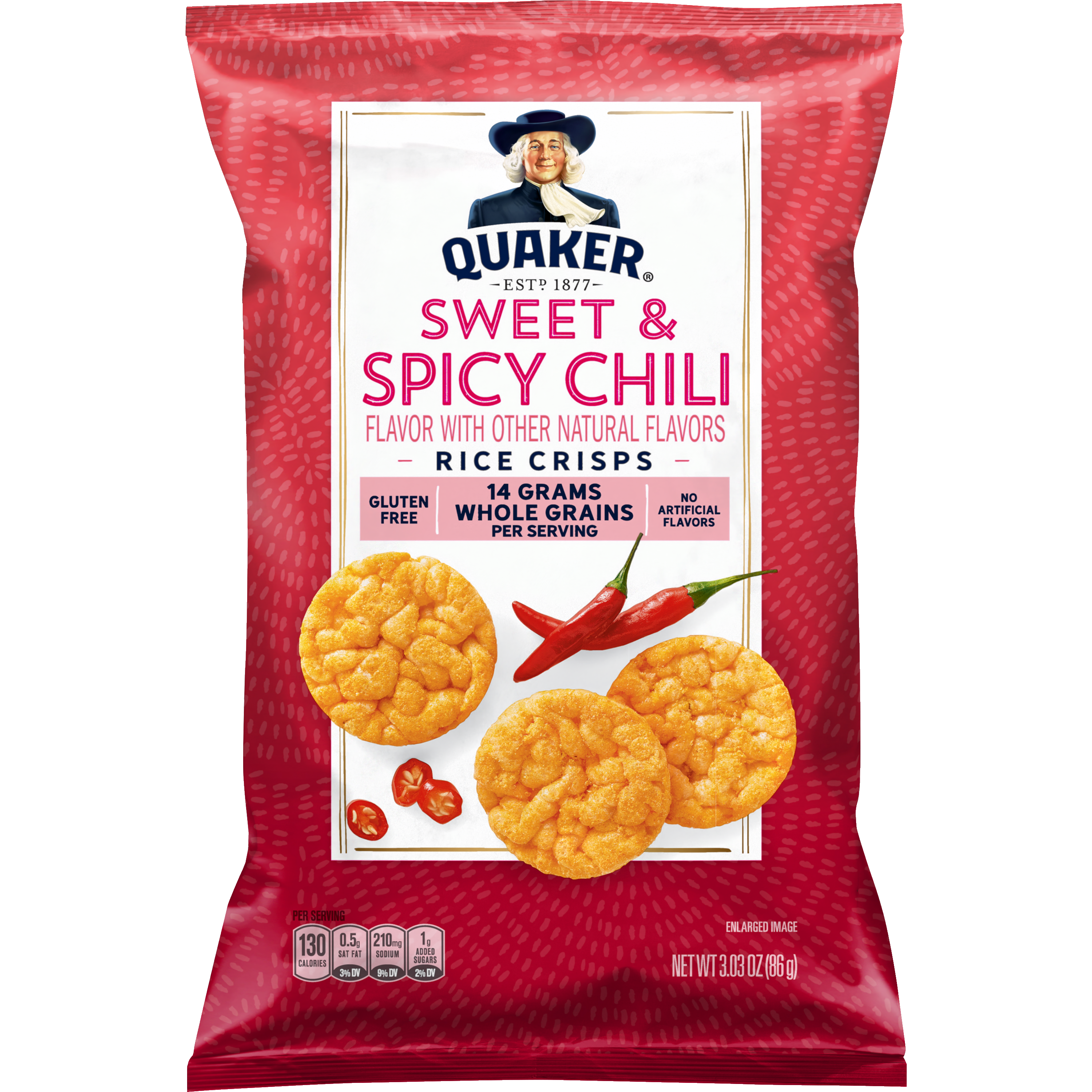 Quaker, Sweet & Spicy Chili Flavor, Rice Crisps