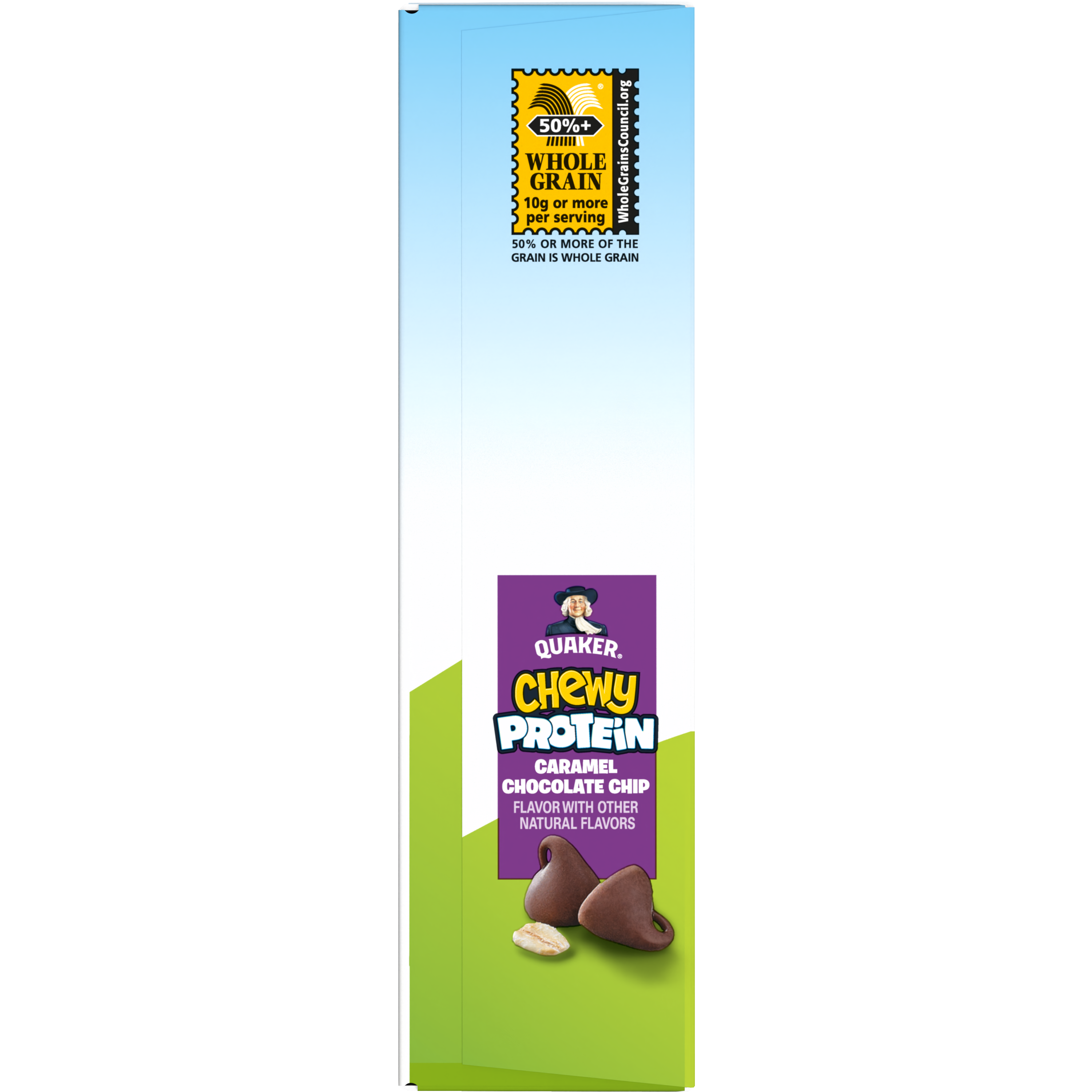Quaker, Chewy Protein, Caramel Chocolate Chip Flavor, Granola Bars thumbnail