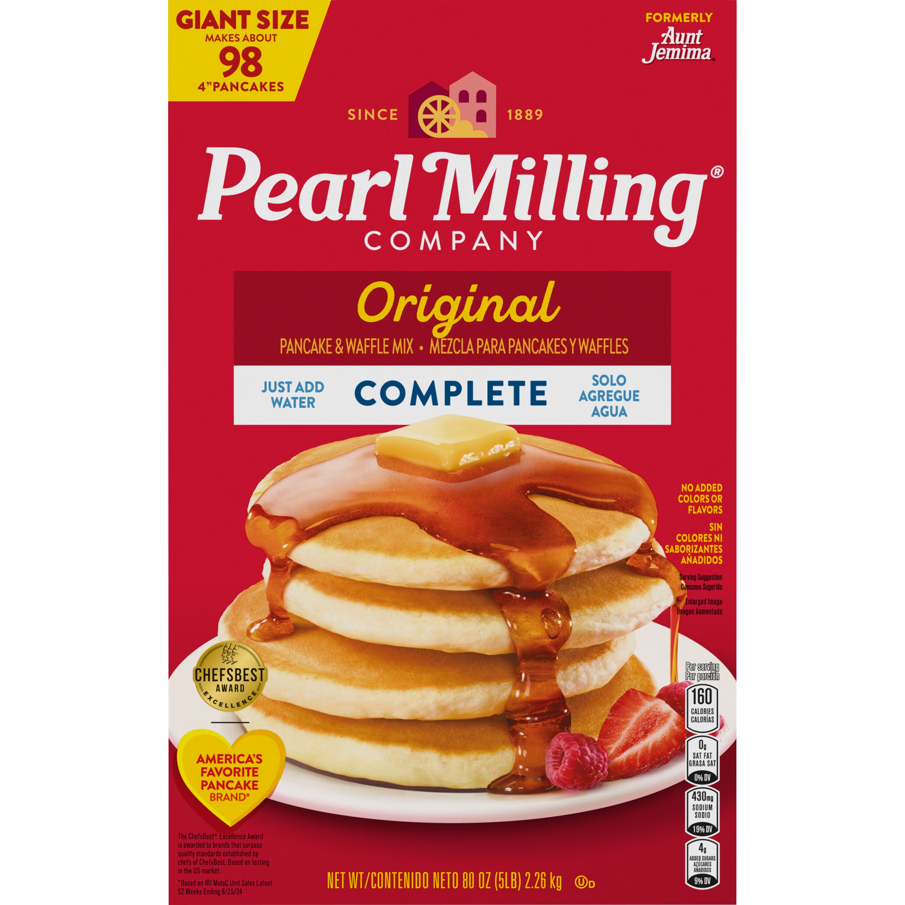 Pearl Milling Company, Original Complete, Pancake & Waffle Mix