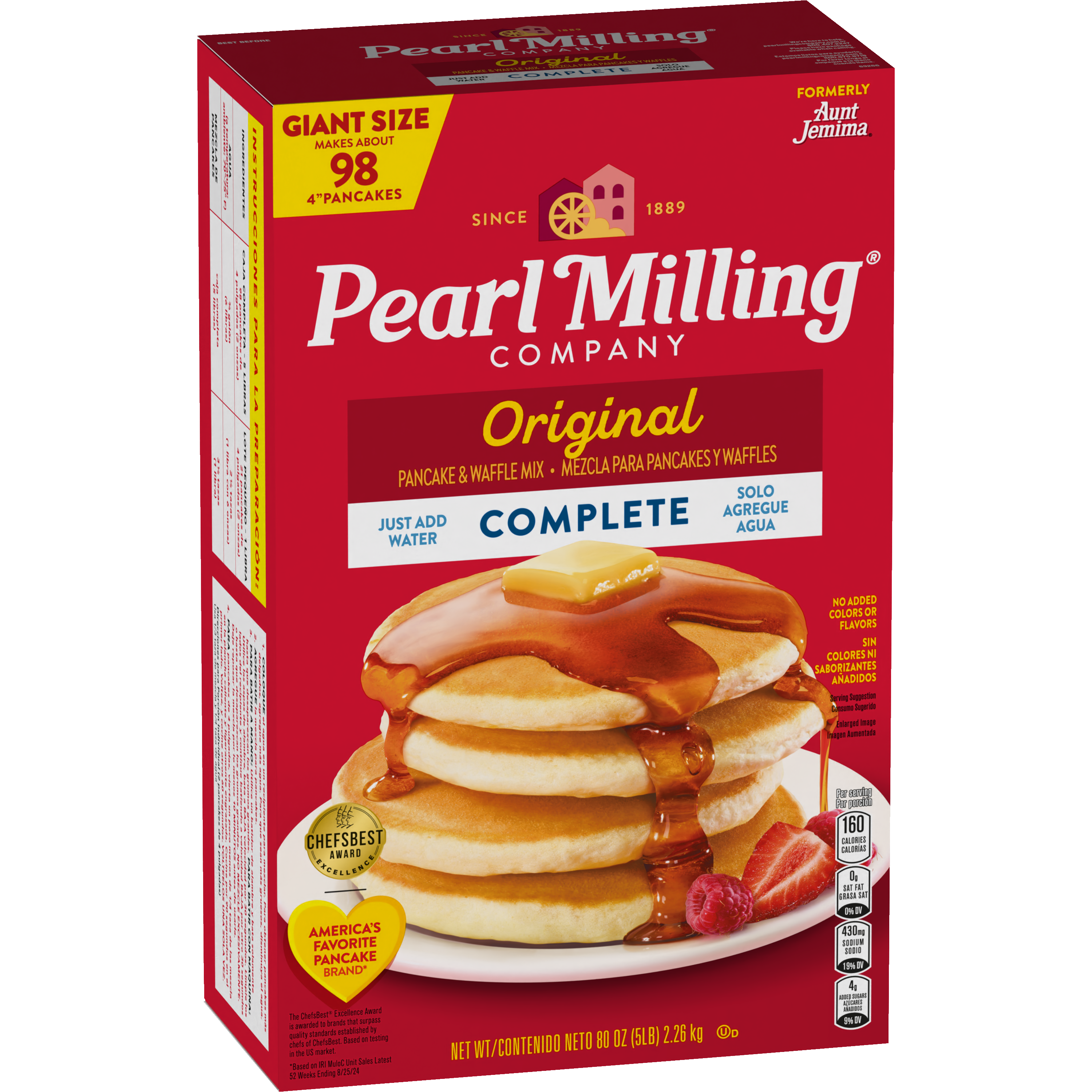 Pearl Milling Company, Original Complete, Pancake & Waffle Mix thumbnail