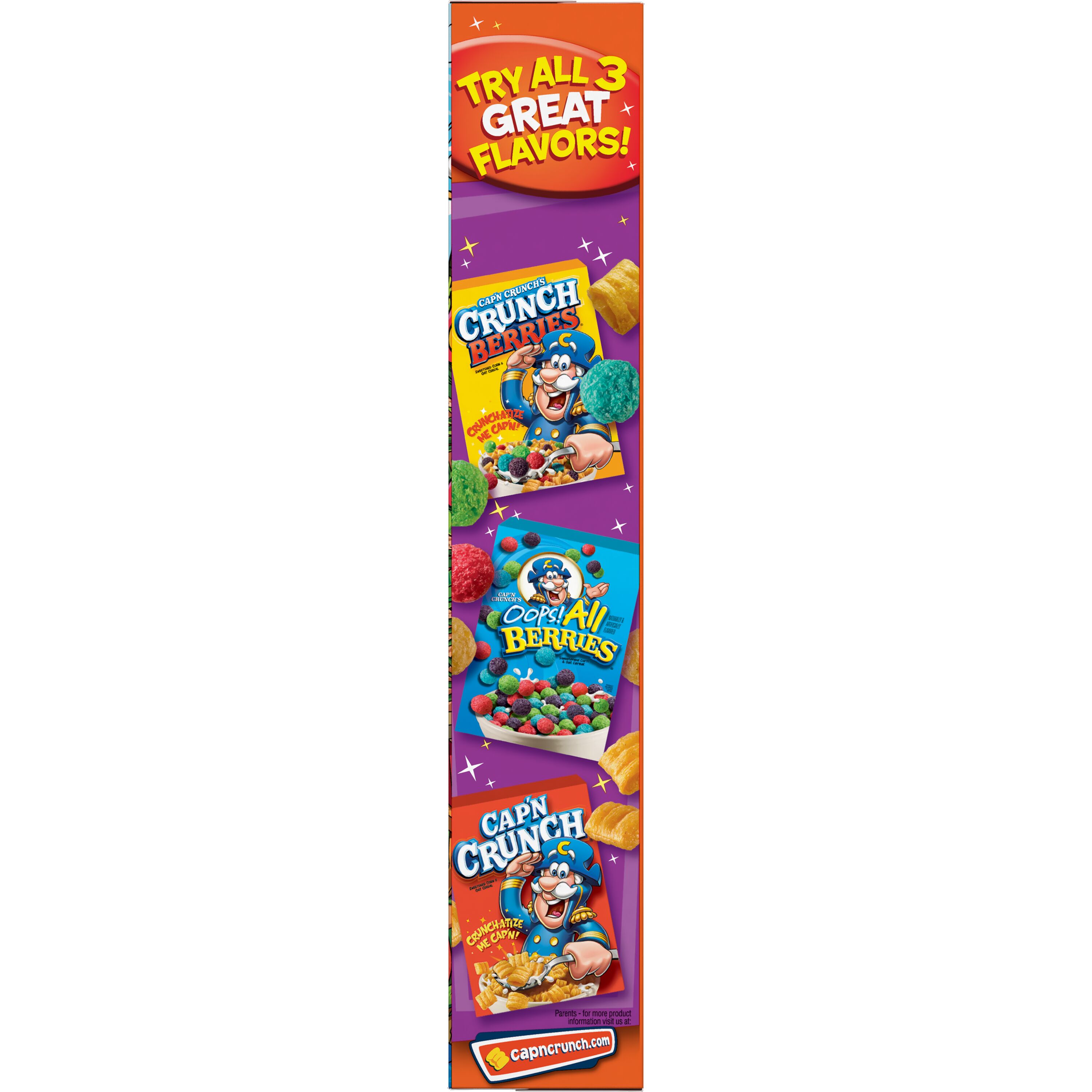 Cap'n Crunch's, Peanut Butter Crunch, Sweetened Corn & Oat Cereal thumbnail