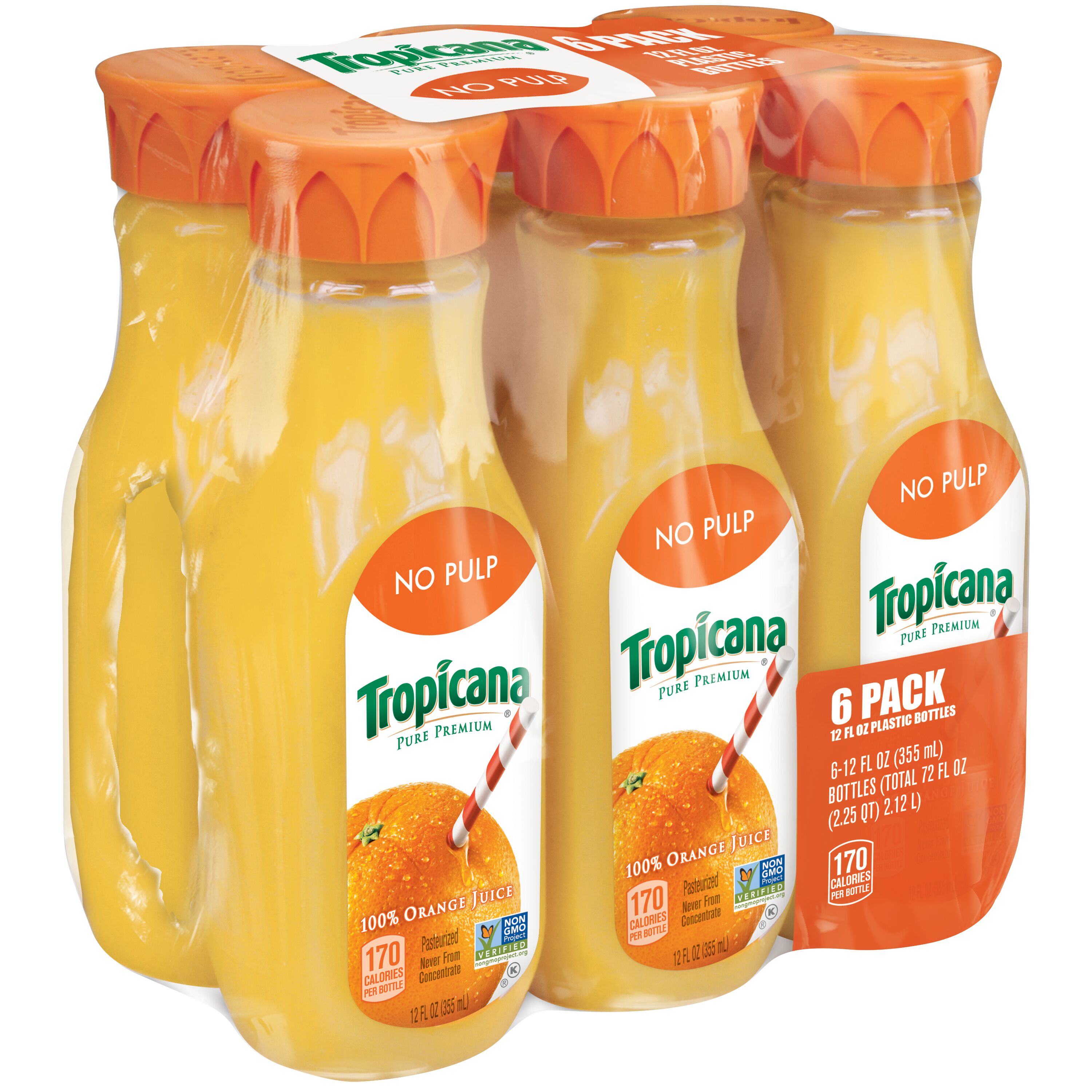 Tropicana, Pure Premium, No Pulp, 100% Orange Juice thumbnail