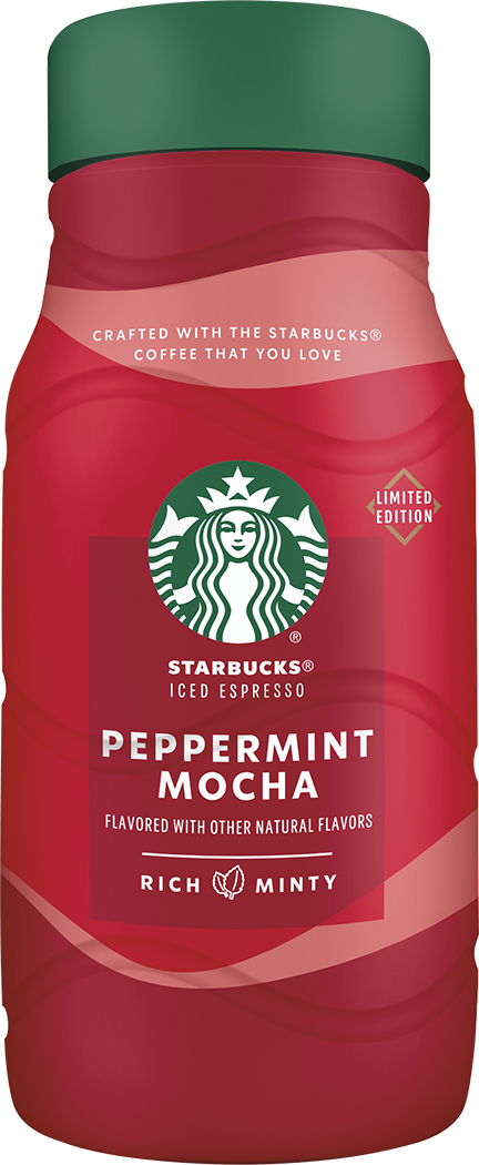 Starbucks, Peppermint Mocha Flavored, Chilled Espresso Beverage thumbnail