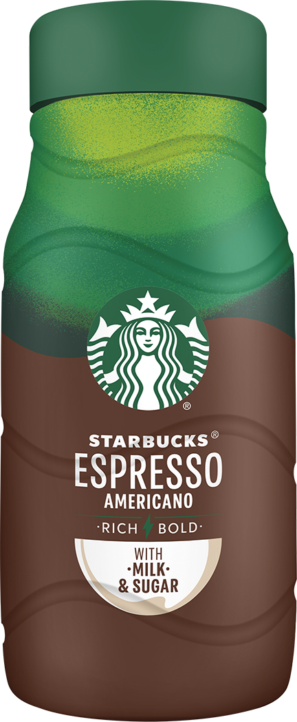 Starbucks, Espresso Americano With Milk & Sugar, Chilled Espresso Beverage thumbnail