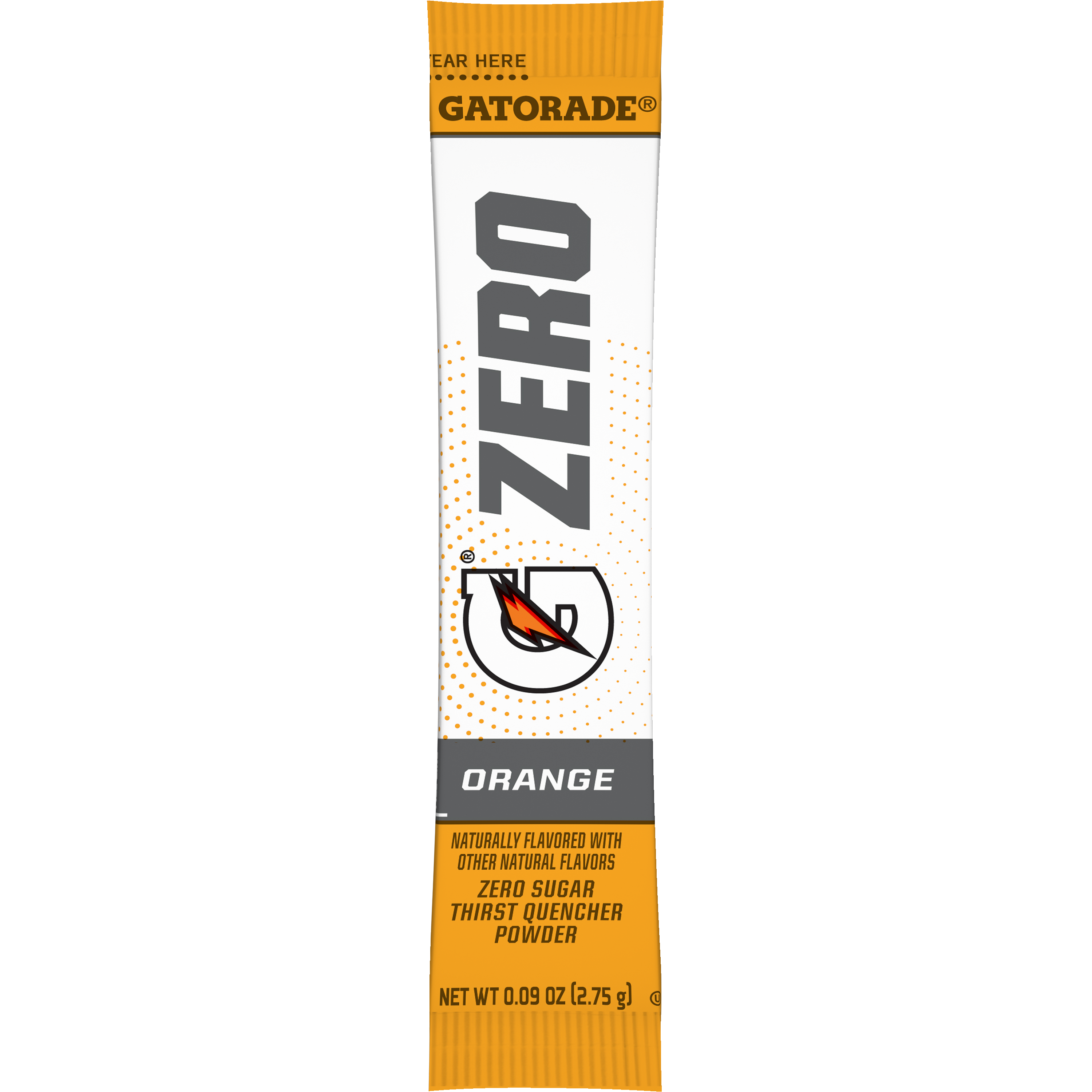 Gatorade, Zero, Orange Flavored, Zero Sugar Thirst Quencher Powder