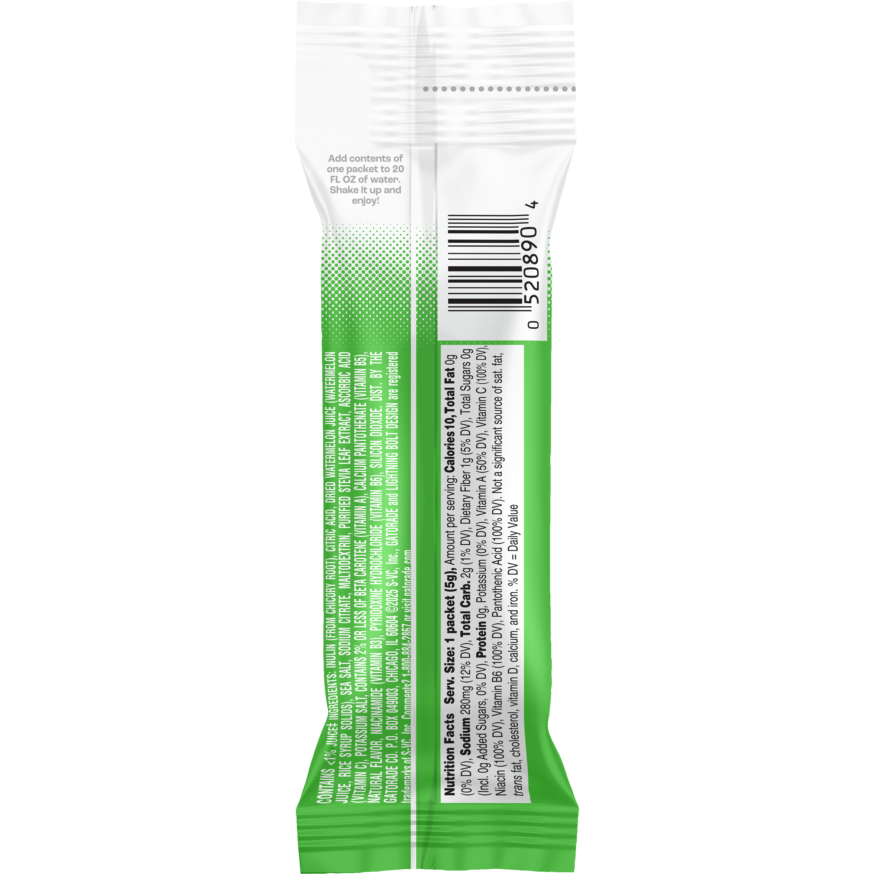 Gatorade, Zero Sugar, Hydration Booster, Lemon Lime Flavored, Electrolyte Drink Mix thumbnail