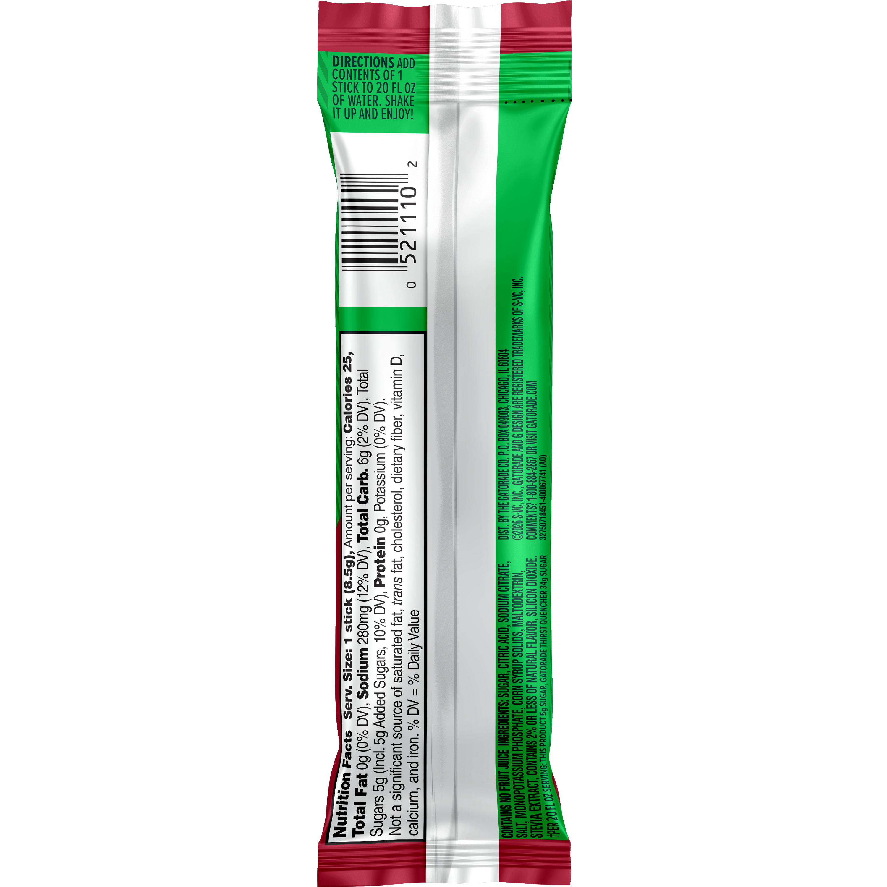 Gatorade, Lower Sugar, Glacier Cherry Flavored, Electrolyte Beverage Powder thumbnail