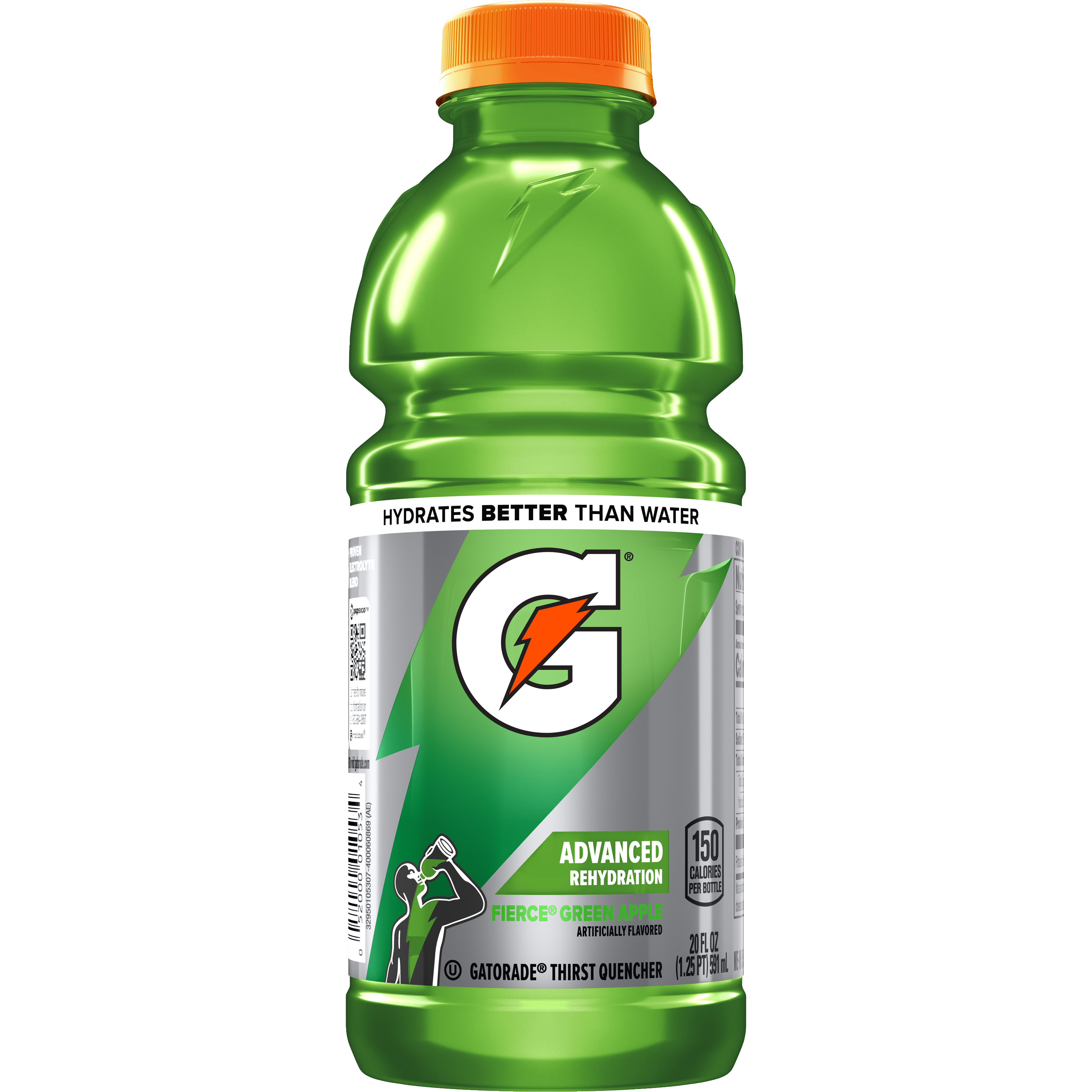 Gatorade, Fierce, Green Apple Artificially Flavored, Thirst Quencher