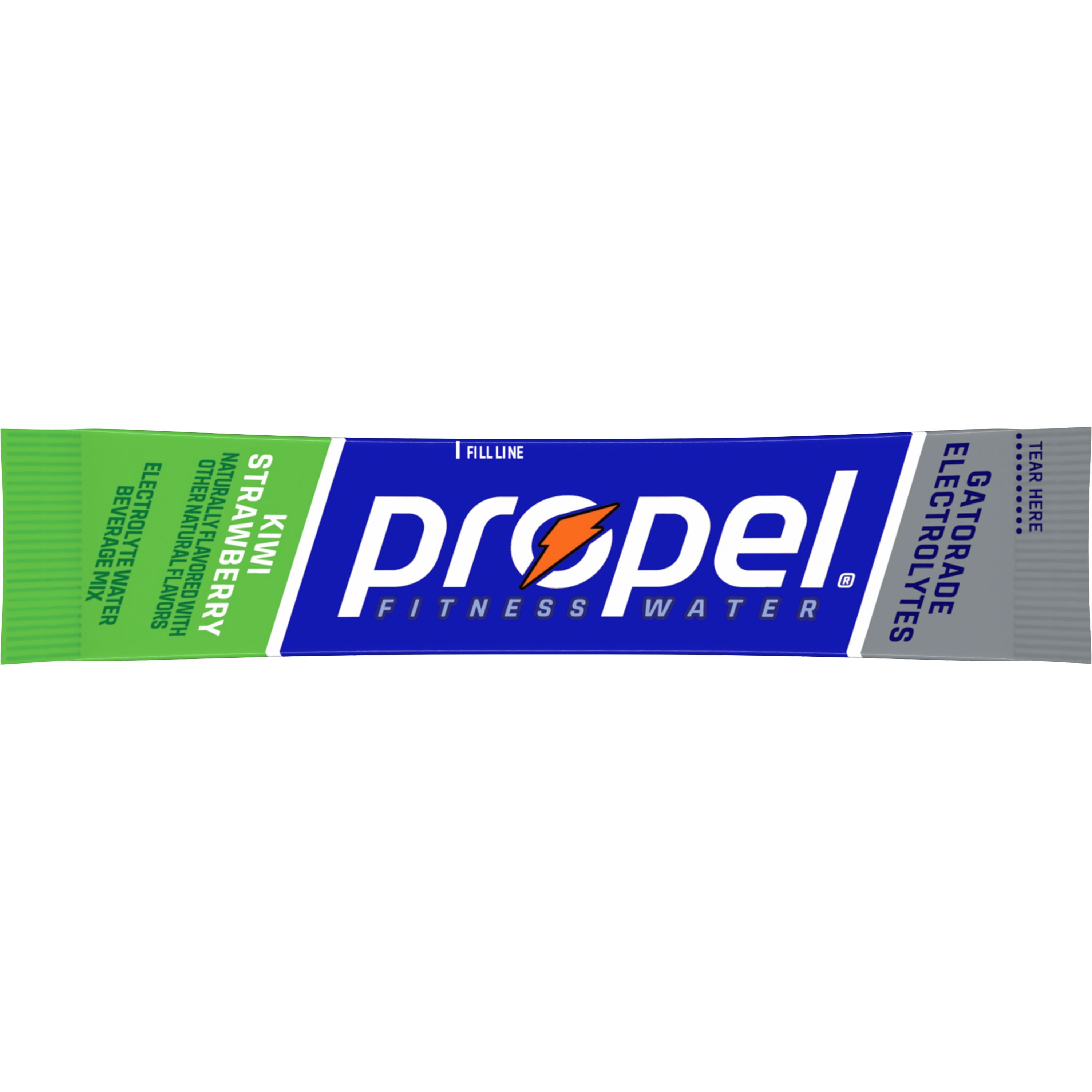 Propel, Zero Sugar, Kiwi Strawberry Flavored, Electrolyte Water Beverage Mix thumbnail