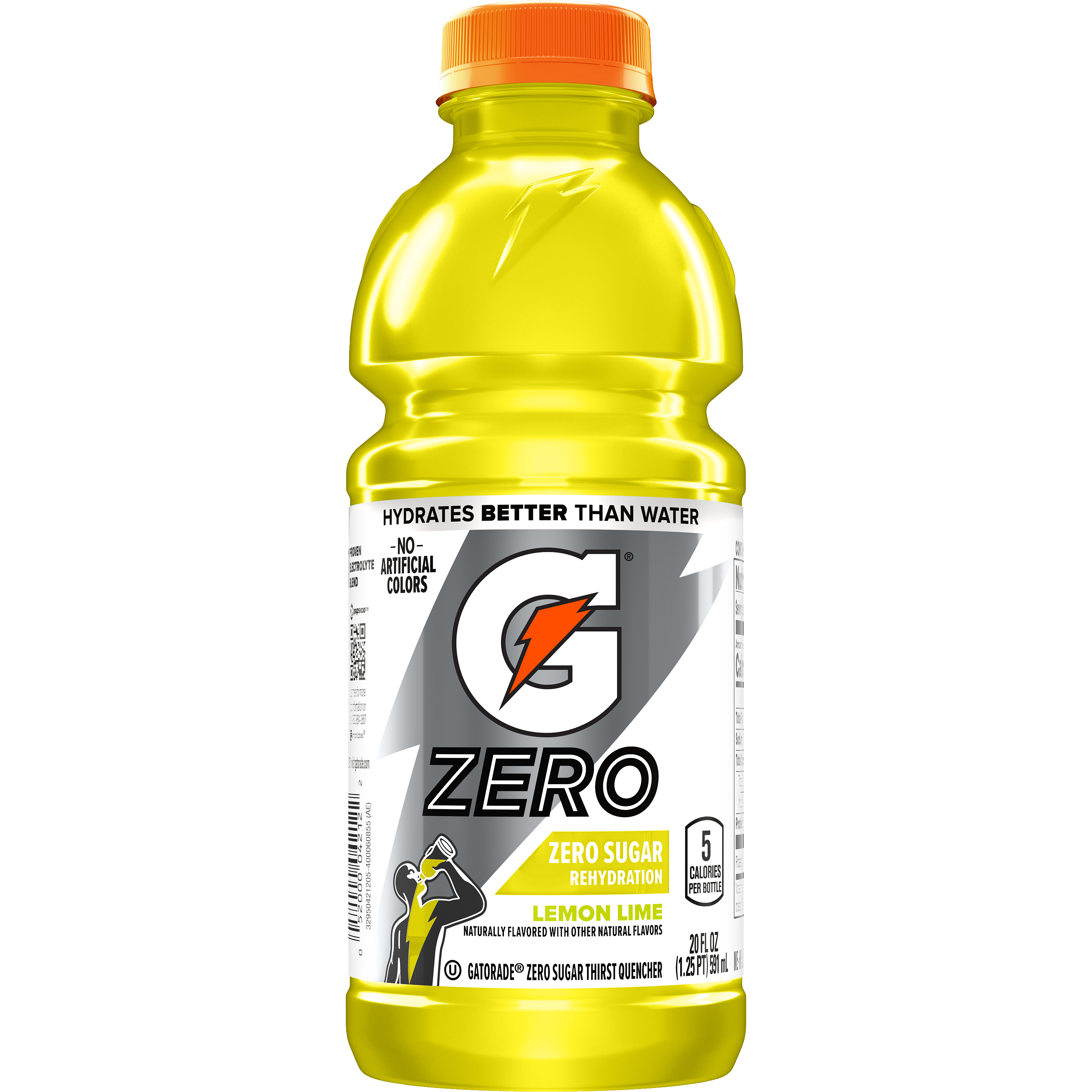 Gatorade, Zero, Lemon Lime Flavored, Zero Sugar Thirst Quencher