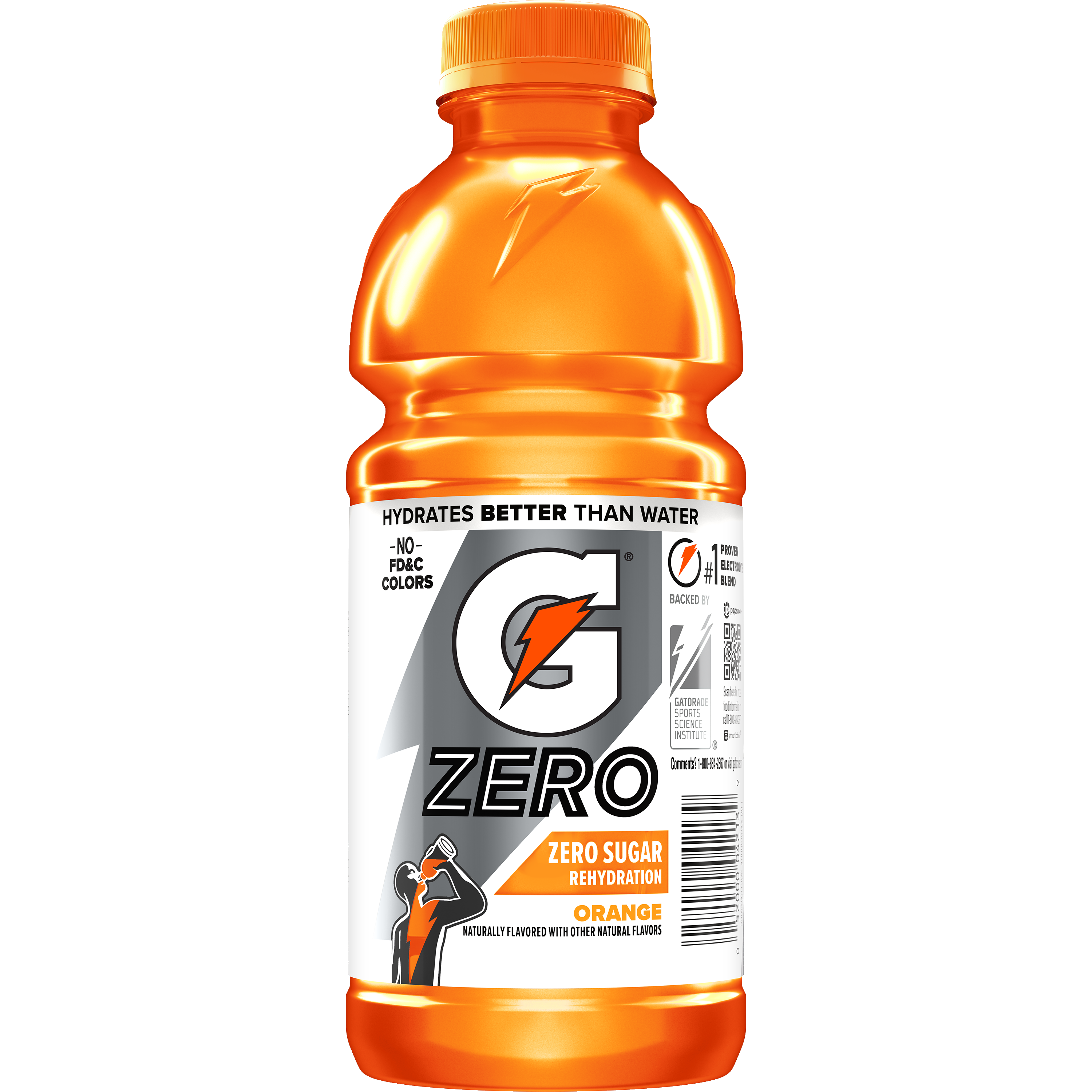 Gatorade, Zero, Orange Flavored, Zero Sugar Thirst Quencher thumbnail
