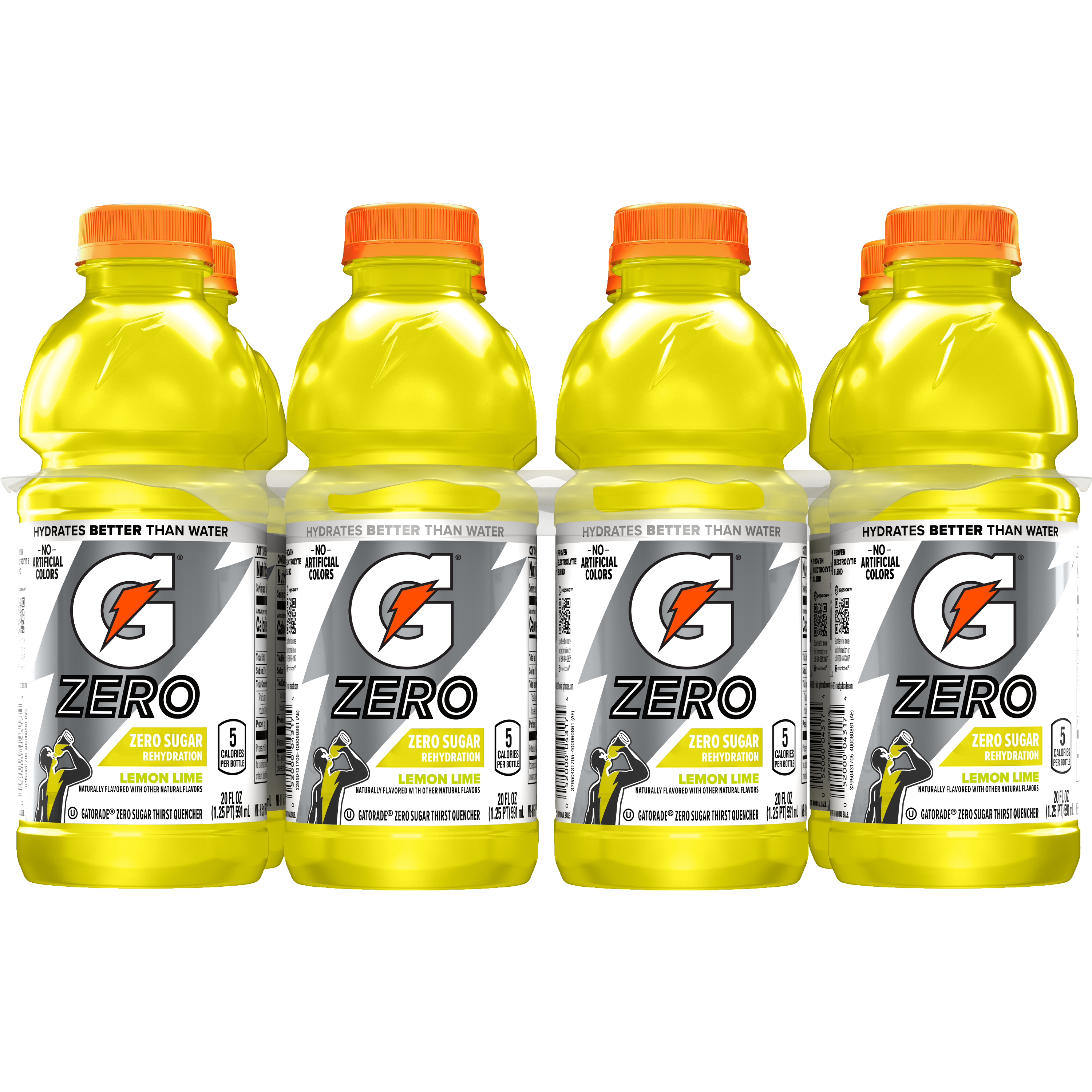 Gatorade, Zero, Lemon Lime Flavored, Zero Sugar Thirst Quencher