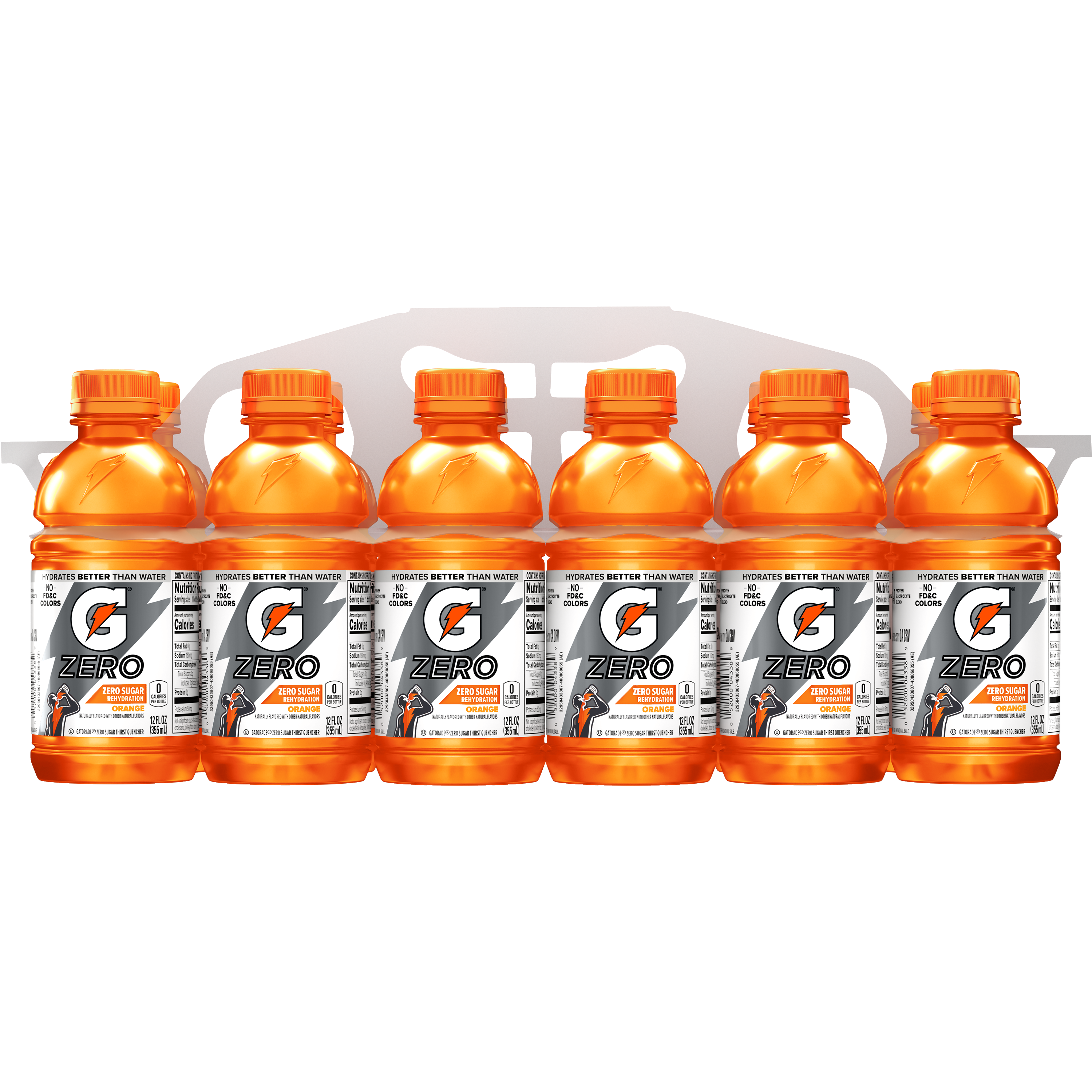 Gatorade, Zero, Orange Flavored, Zero Sugar Thirst Quencher