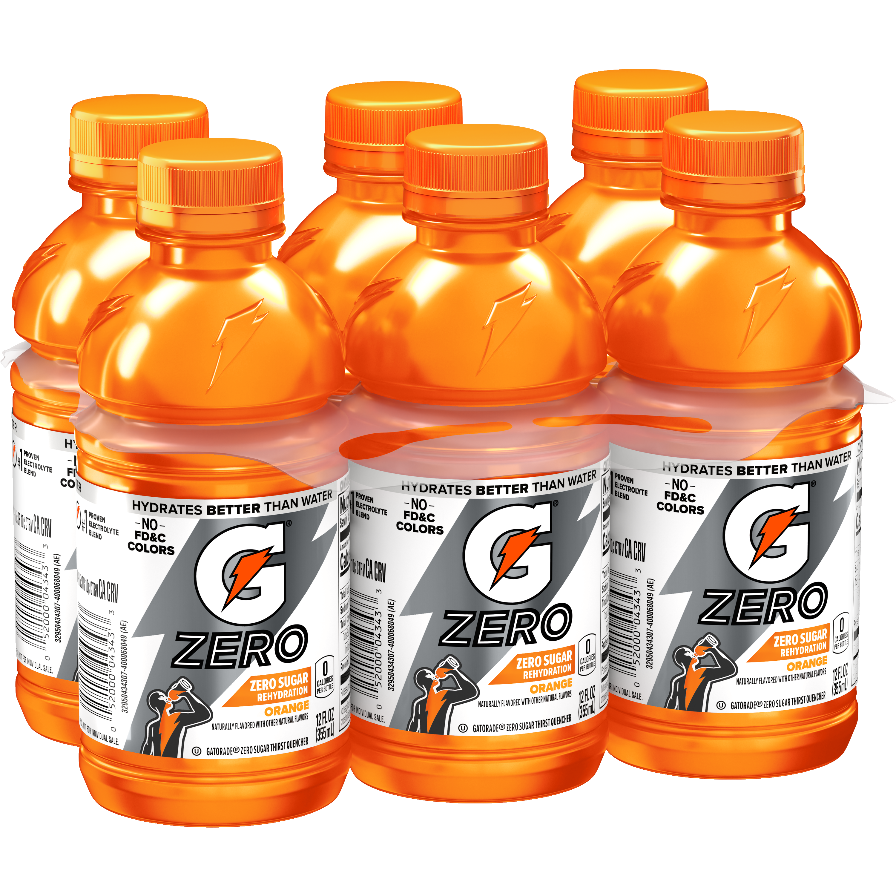Gatorade, Zero, Orange Flavored, Zero Sugar Thirst Quencher thumbnail