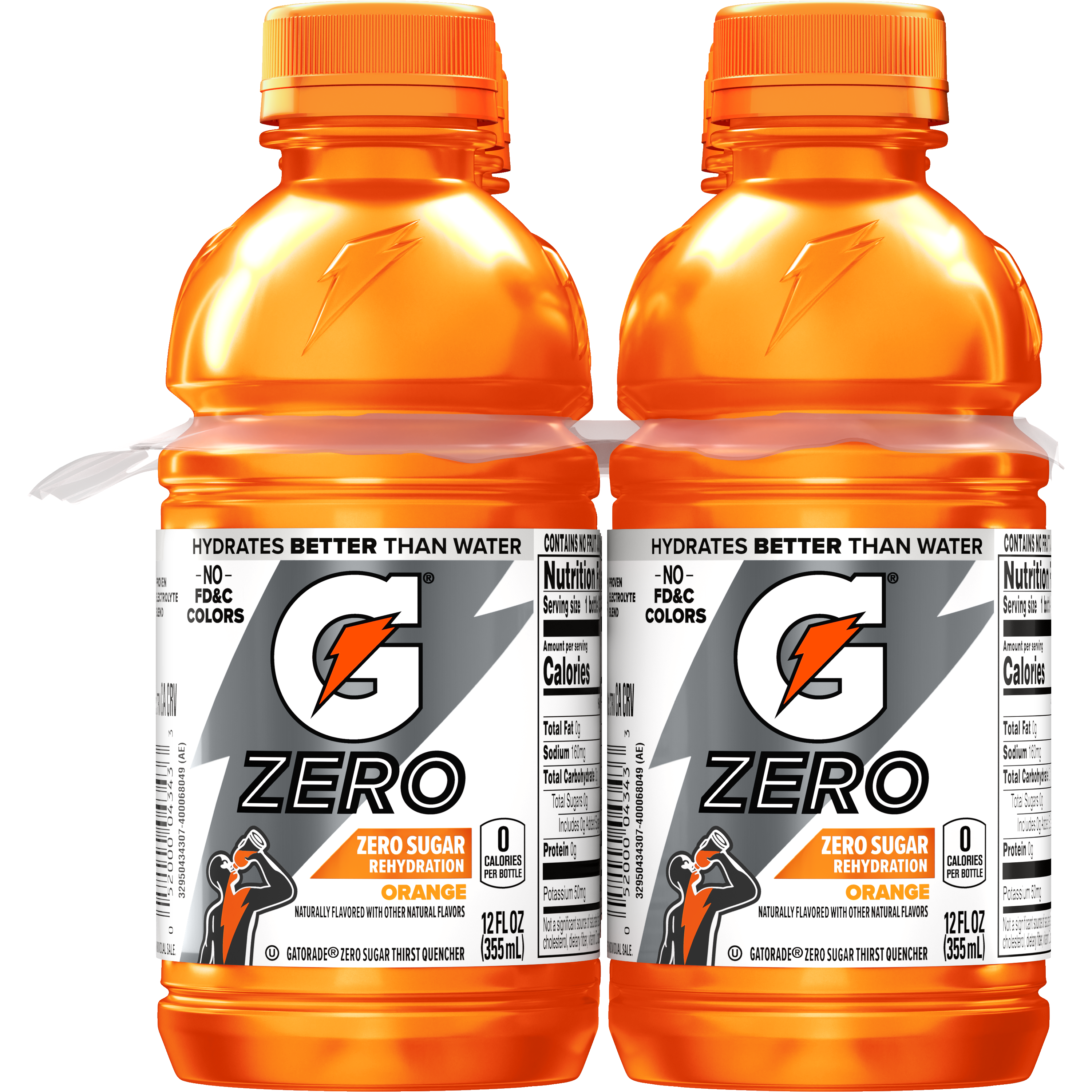 Gatorade, Zero, Orange Flavored, Zero Sugar Thirst Quencher thumbnail
