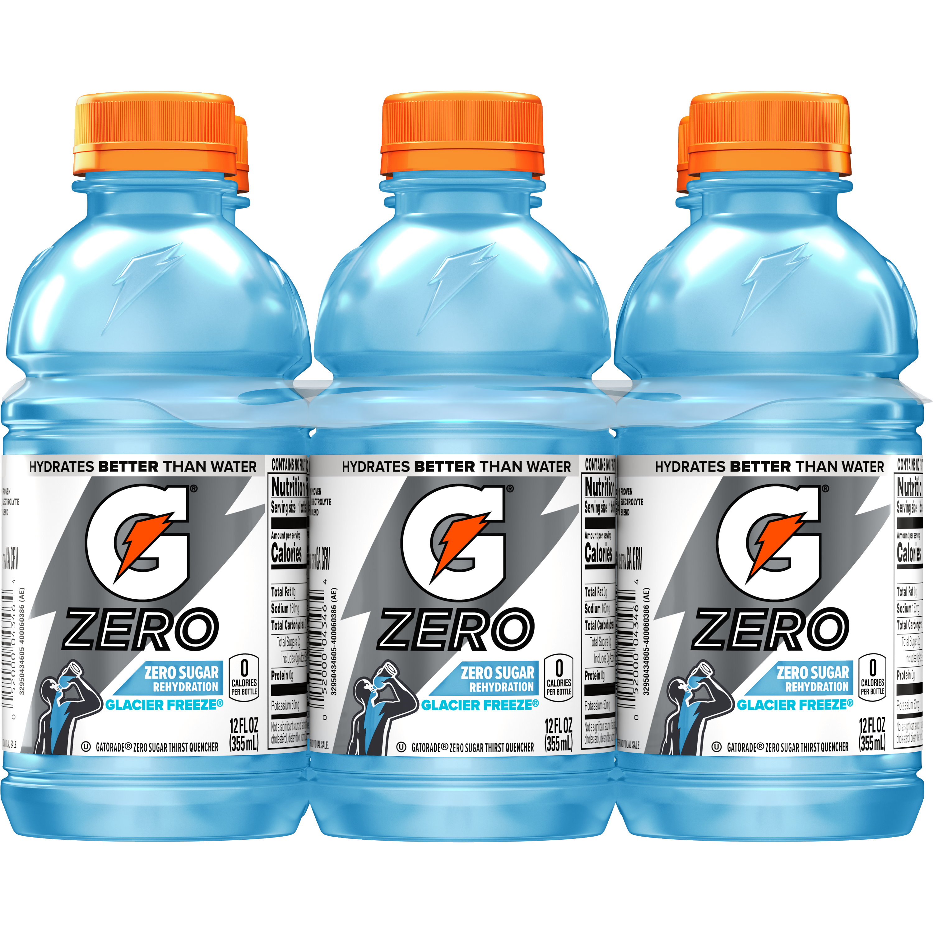 Gatorade, Zero, Glacier Freeze, Zero Sugar Thirst Quencher