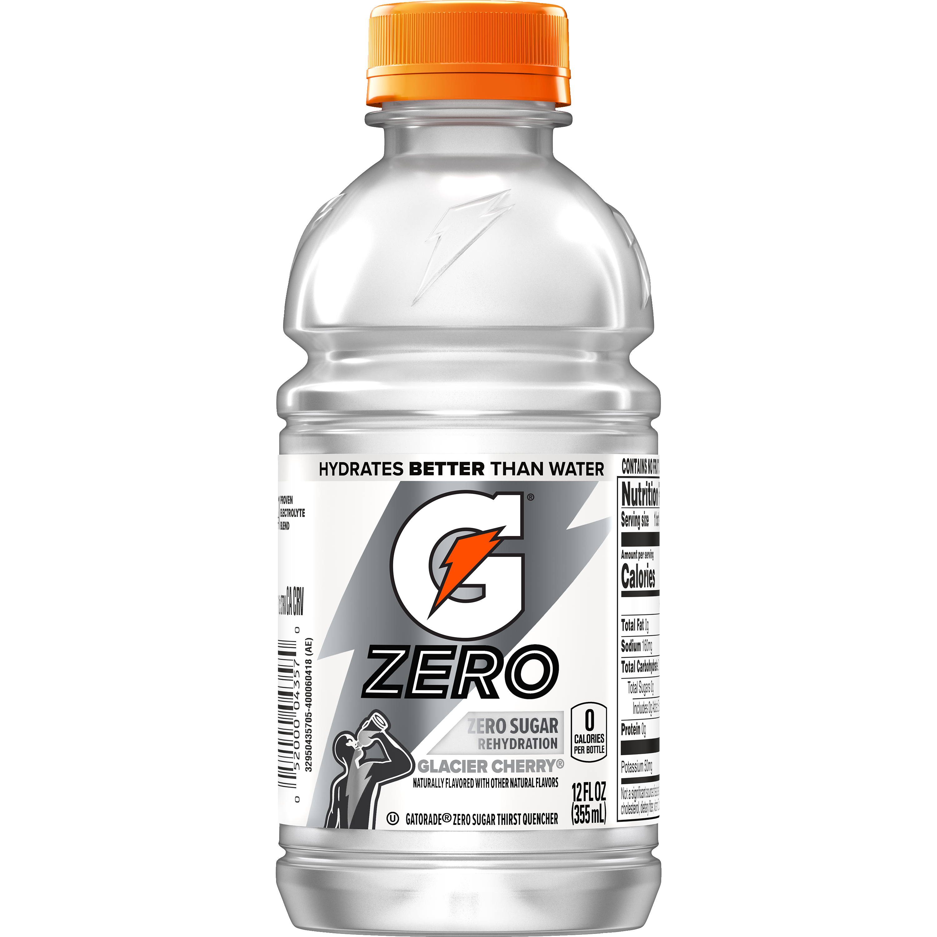 Gatorade, Zero, Glacier Cherry Flavored, Zero Sugar Thirst Quencher