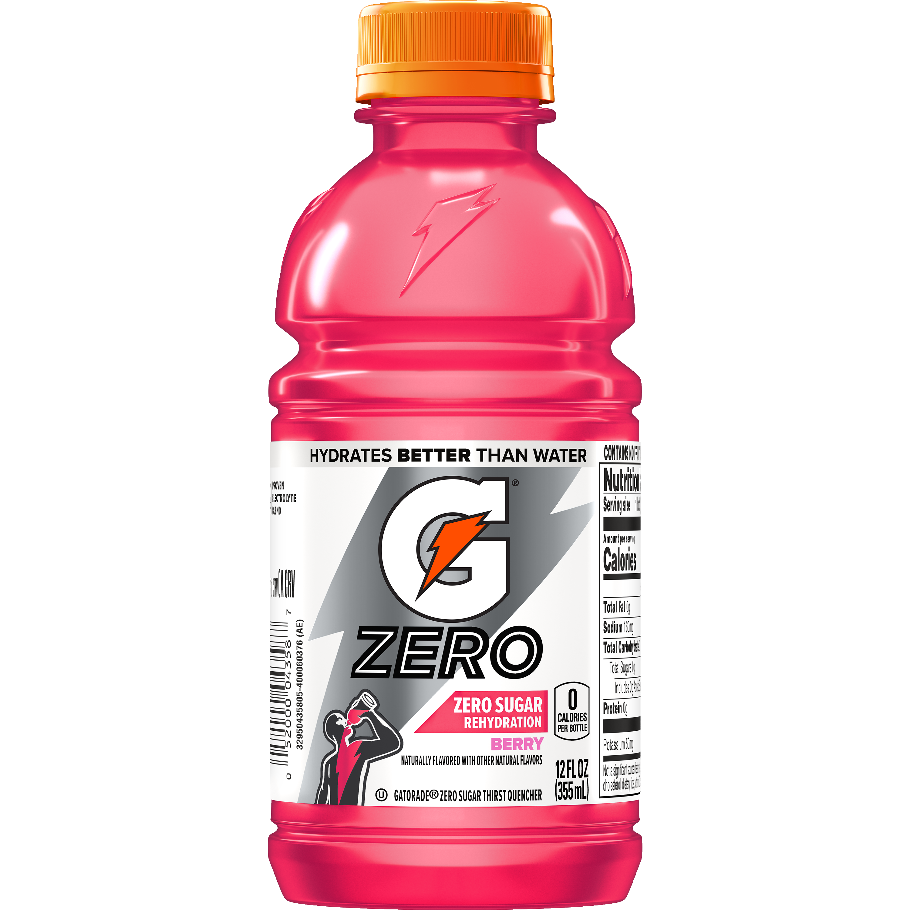 Gatorade, Zero, Berry Flavored, Zero Sugar Thirst Quencher