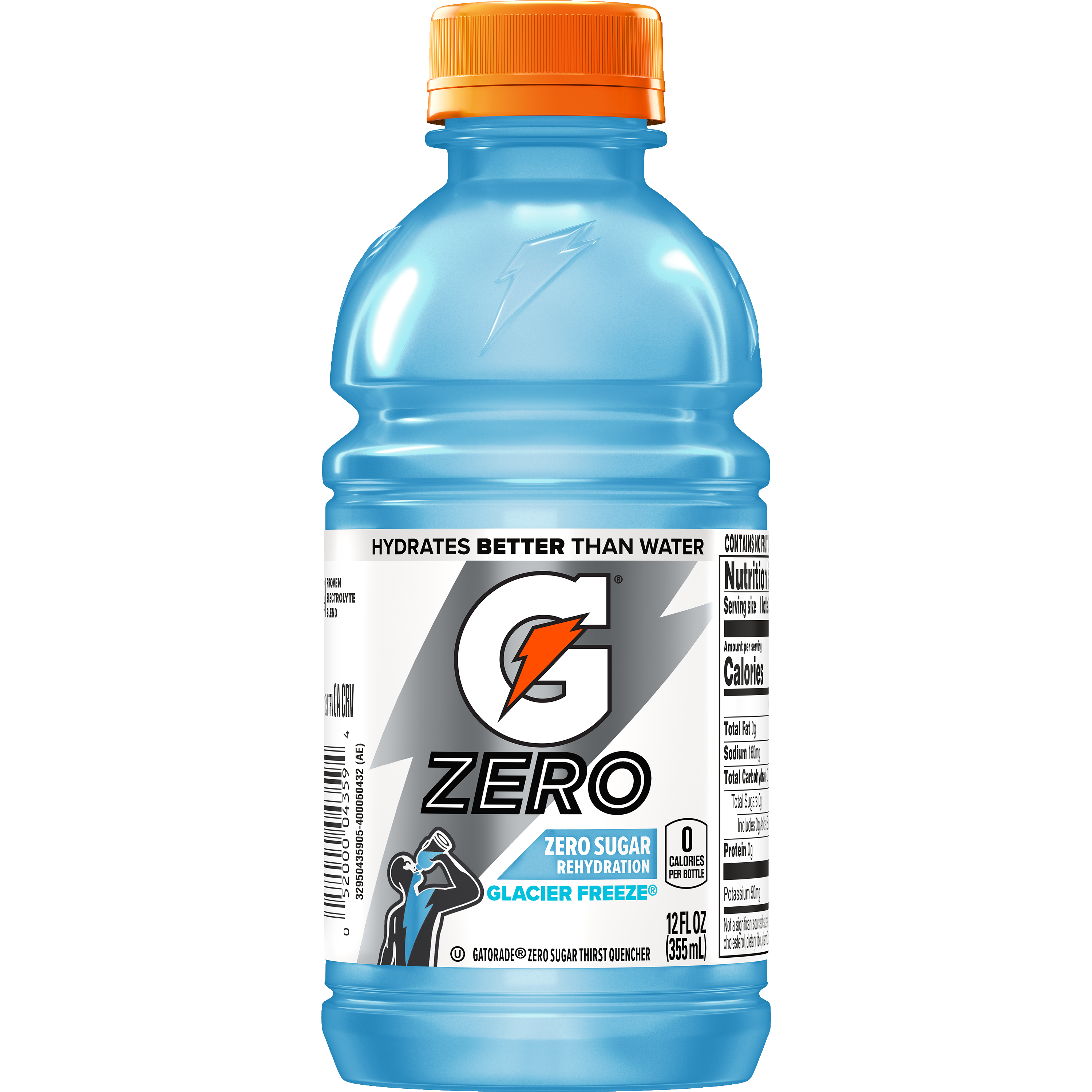 Gatorade, Zero, Glacier Freeze, Zero Sugar Thirst Quencher