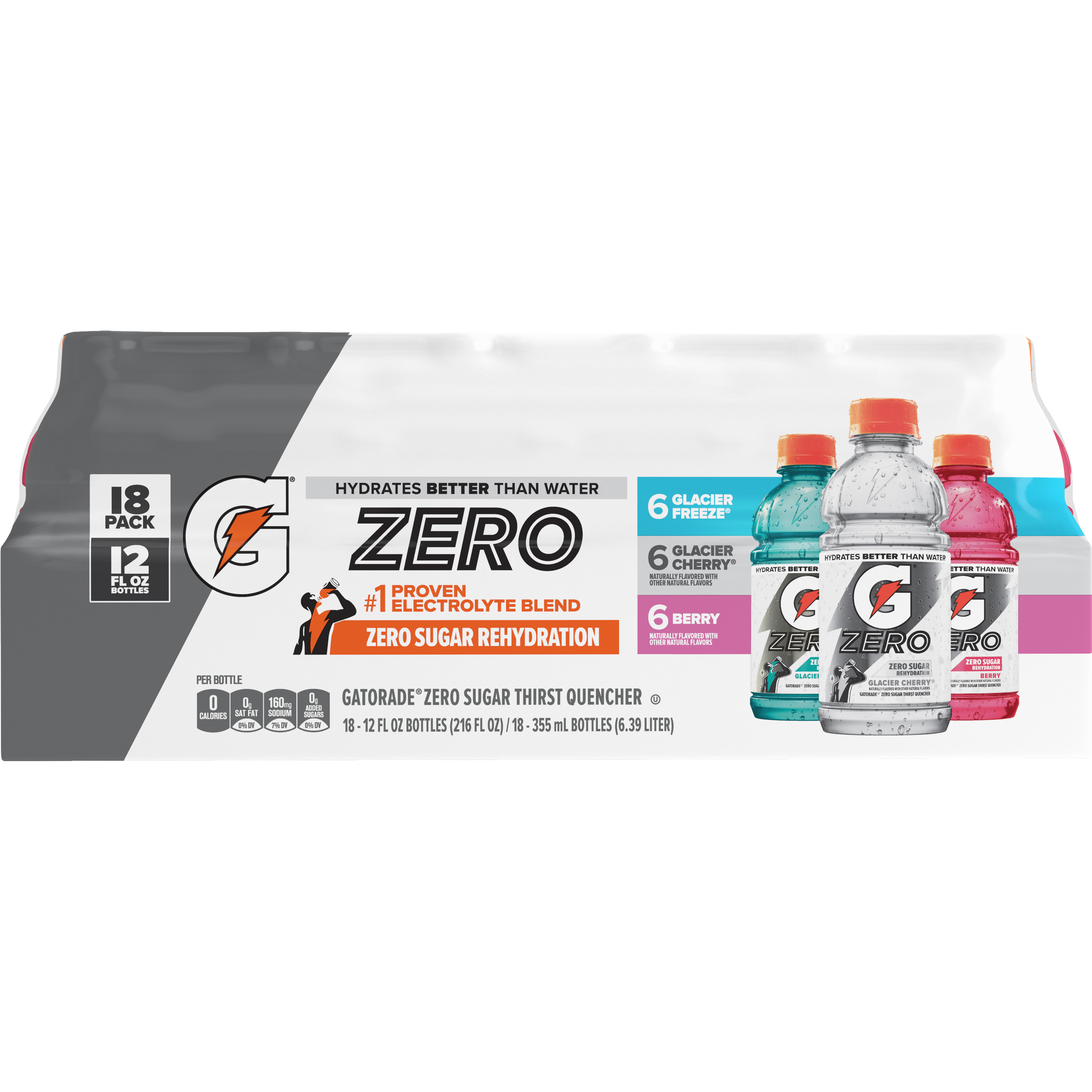 Gatorade, Zero, Zero Sugar Thirst Quencher Variety Pack