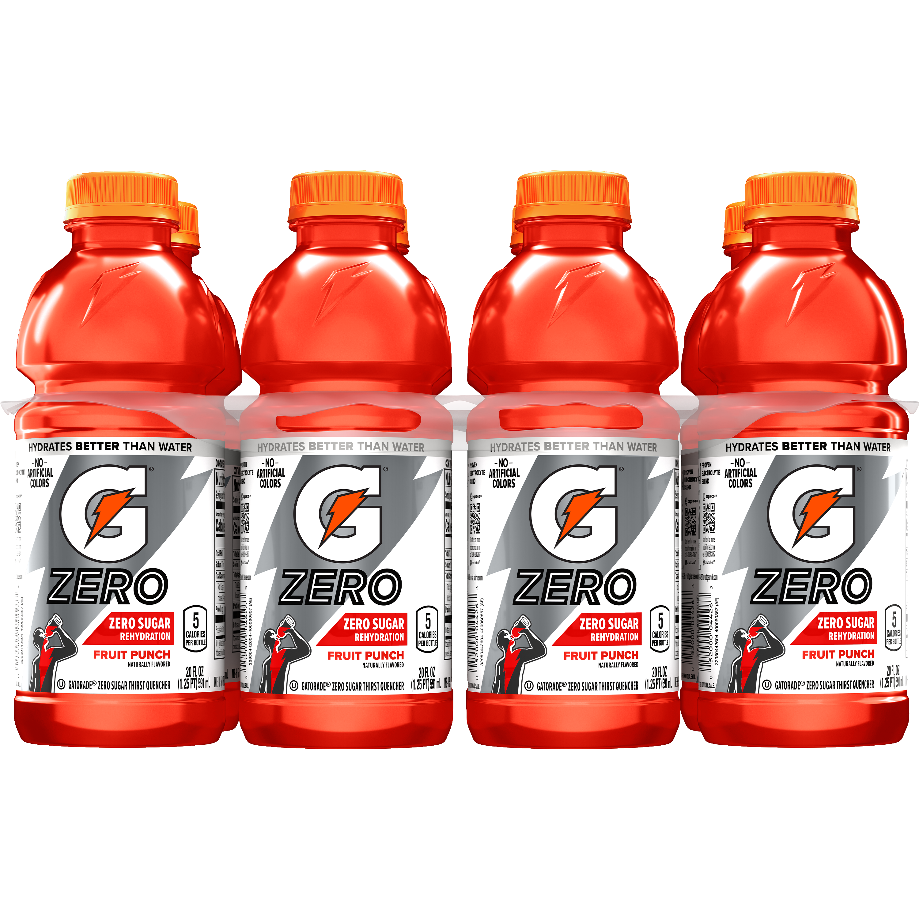 Gatorade, Zero, Fruit Punch Flavored, Zero Sugar Thirst Quencher