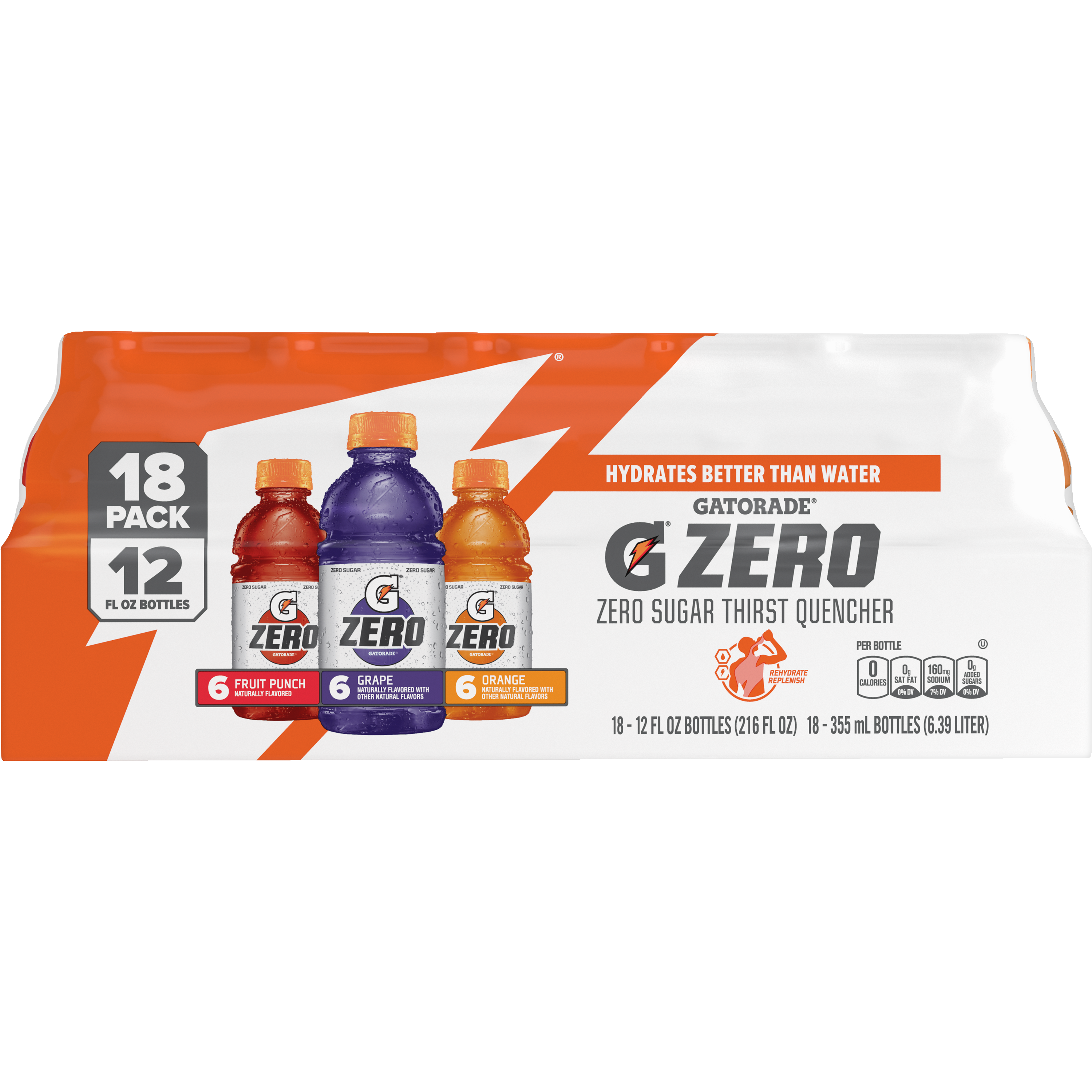 Gatorade, Zero, Zero Sugar Thirst Quencher Variety Pack