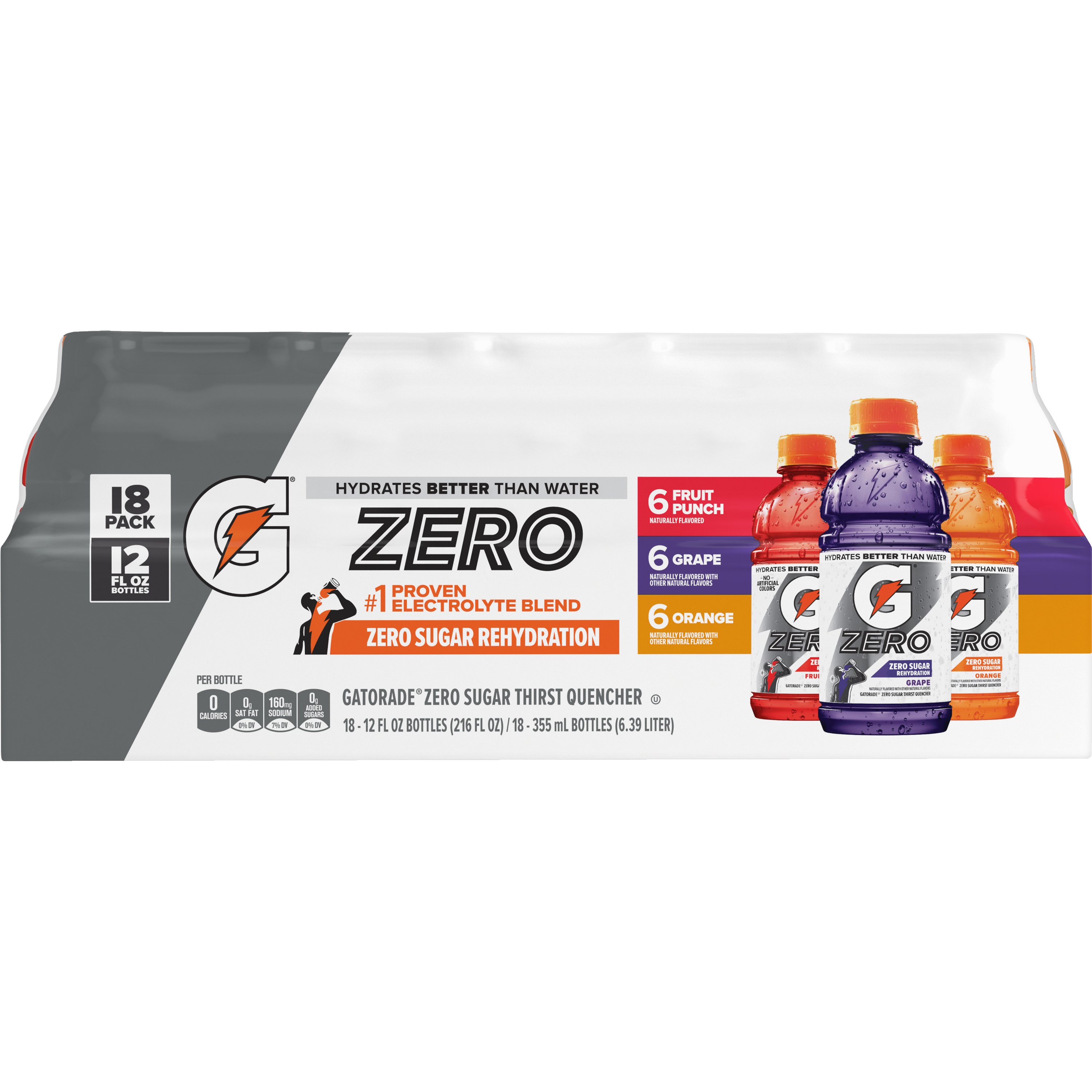 Gatorade, Zero, Zero Sugar Thirst Quencher Variety Pack