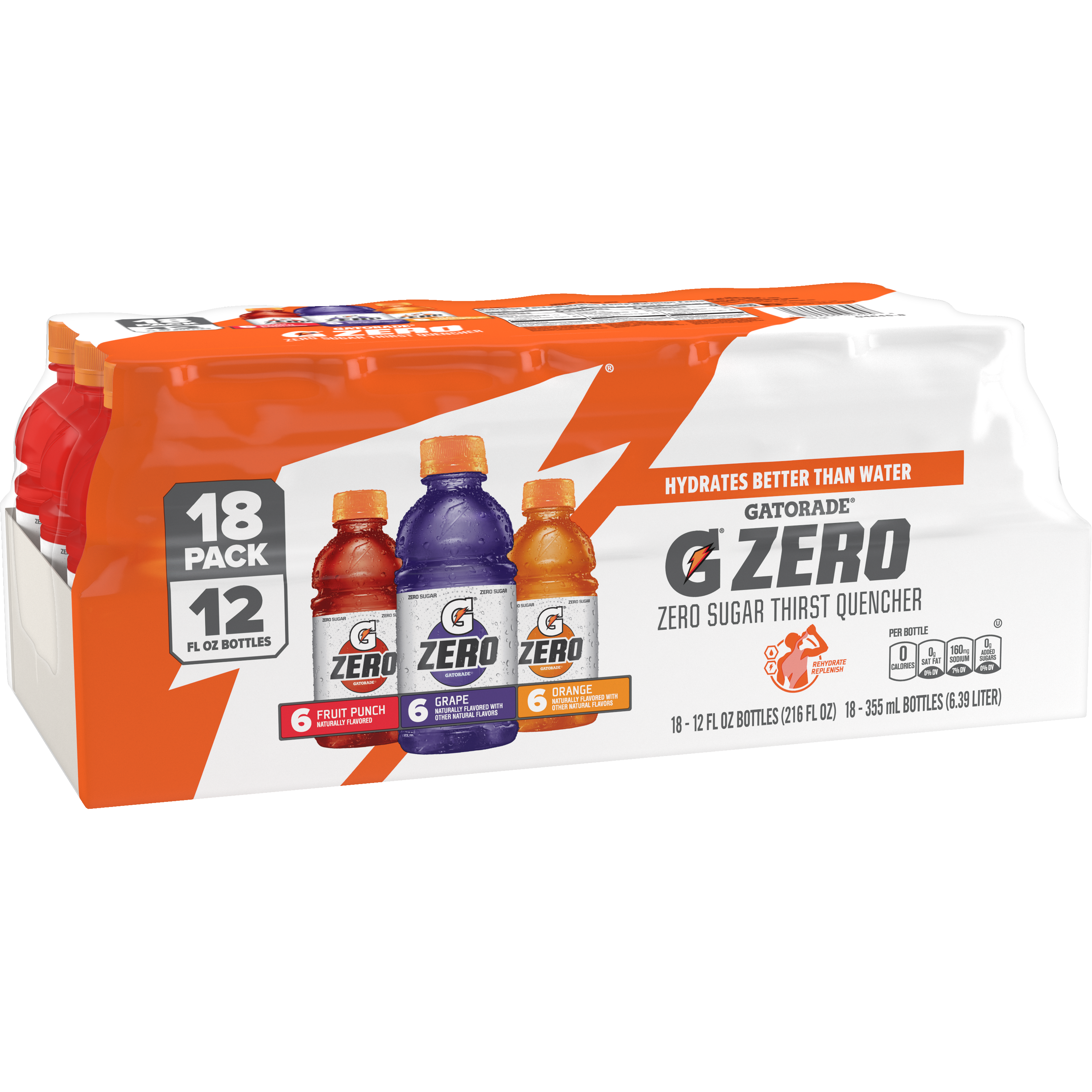 Gatorade, Zero, Zero Sugar Thirst Quencher Variety Pack thumbnail