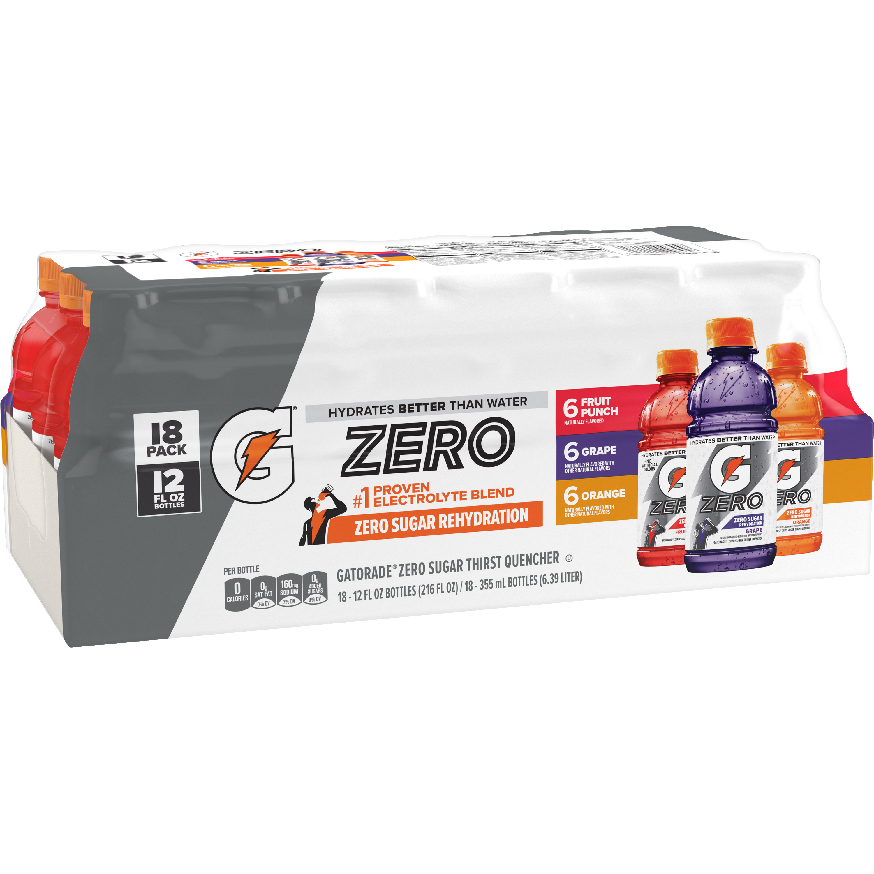 Gatorade, Zero, Zero Sugar Thirst Quencher Variety Pack thumbnail