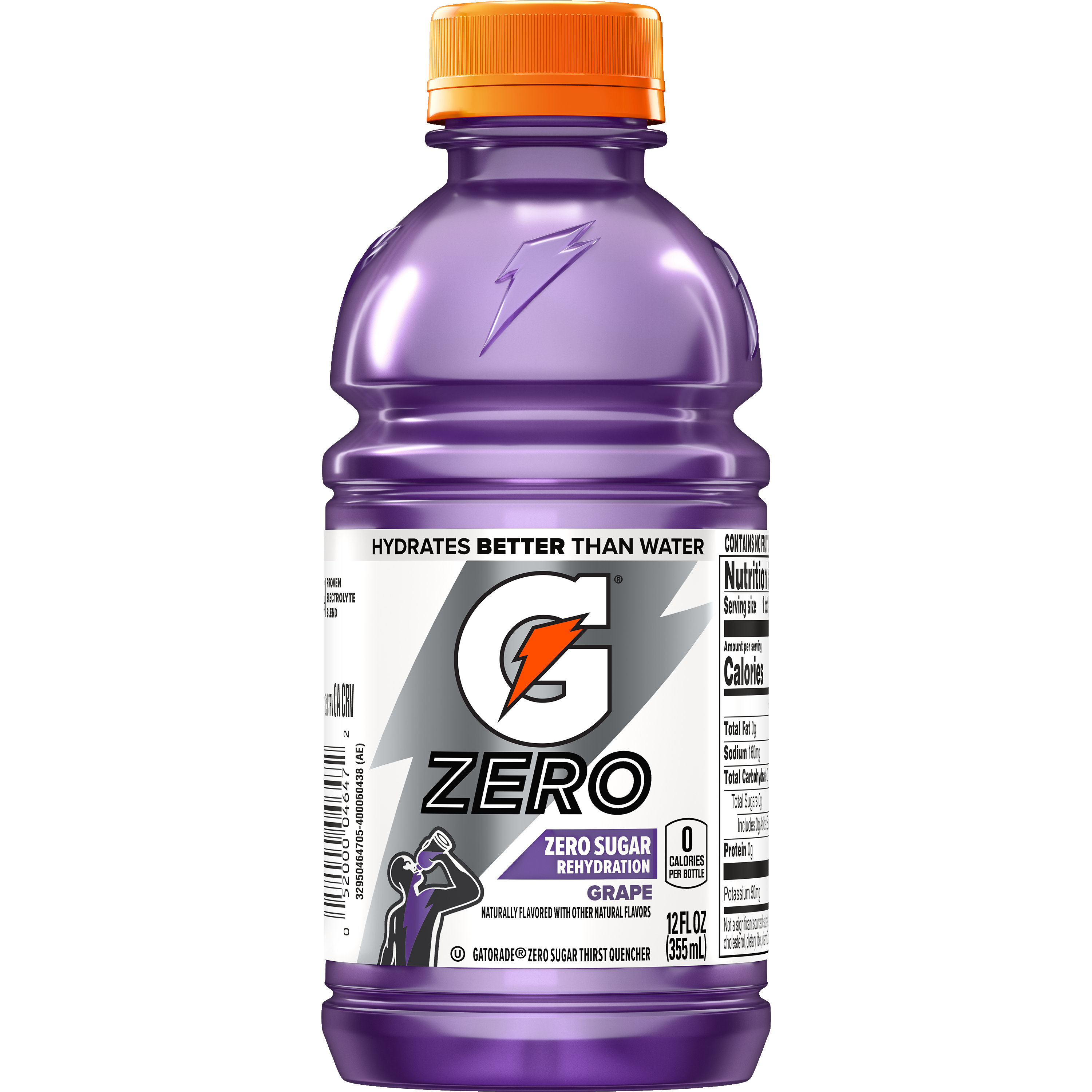 Gatorade, Zero, Grape Flavored, Zero Sugar Thirst Quencher