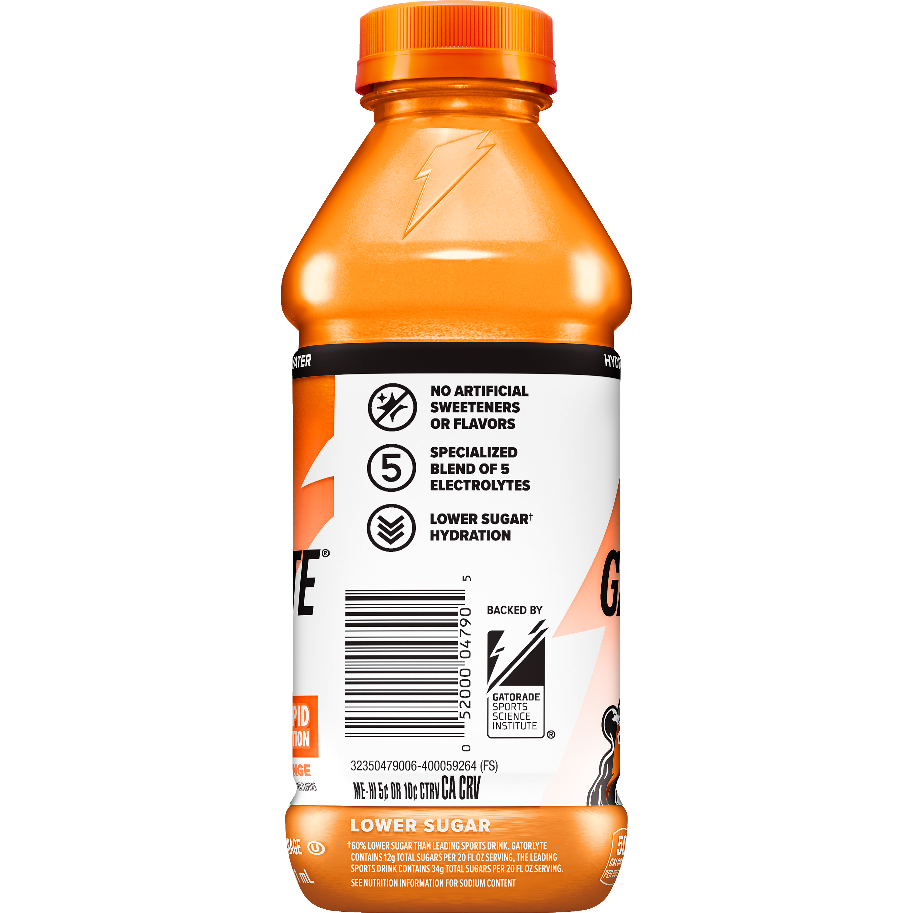 Gatorade, Gatorlyte, Rapid Rehydration, Orange Flavored, Electrolyte Beverage thumbnail