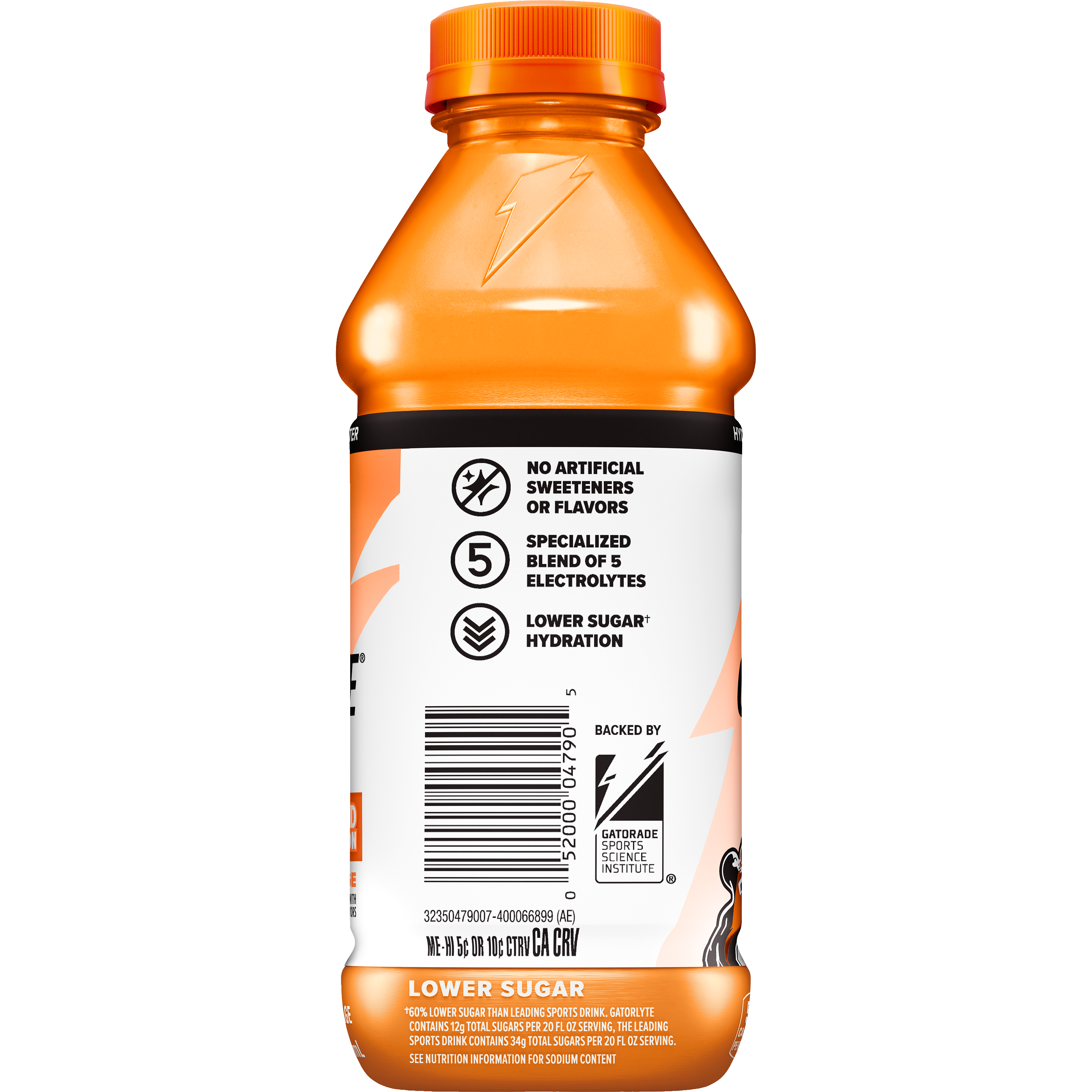 Gatorade, Gatorlyte, Rapid Rehydration, Orange Flavored, Electrolyte Beverage thumbnail