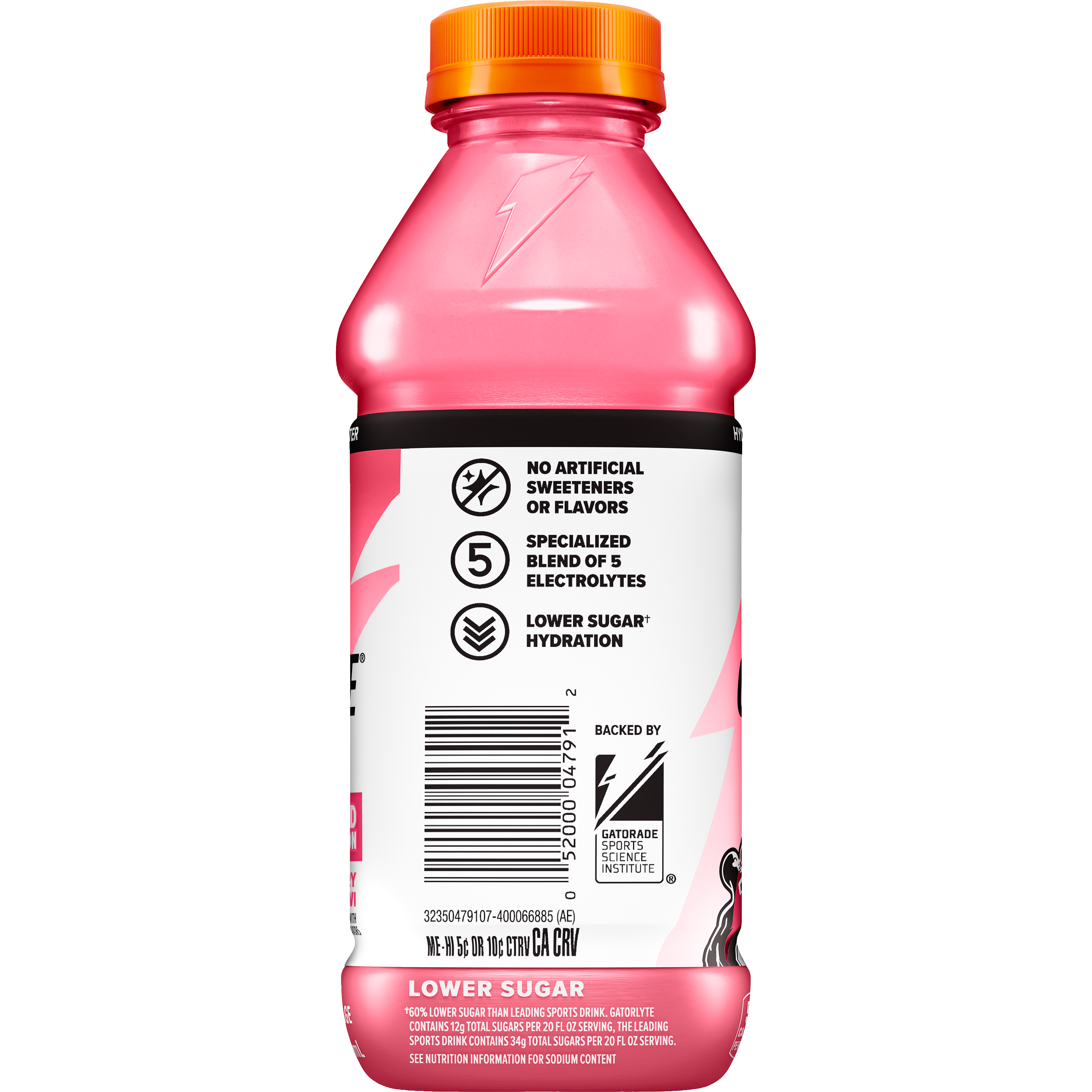 Gatorade, Gatorlyte, Rapid Rehydration, Strawberry Kiwi Flavored, Electrolyte Beverage thumbnail