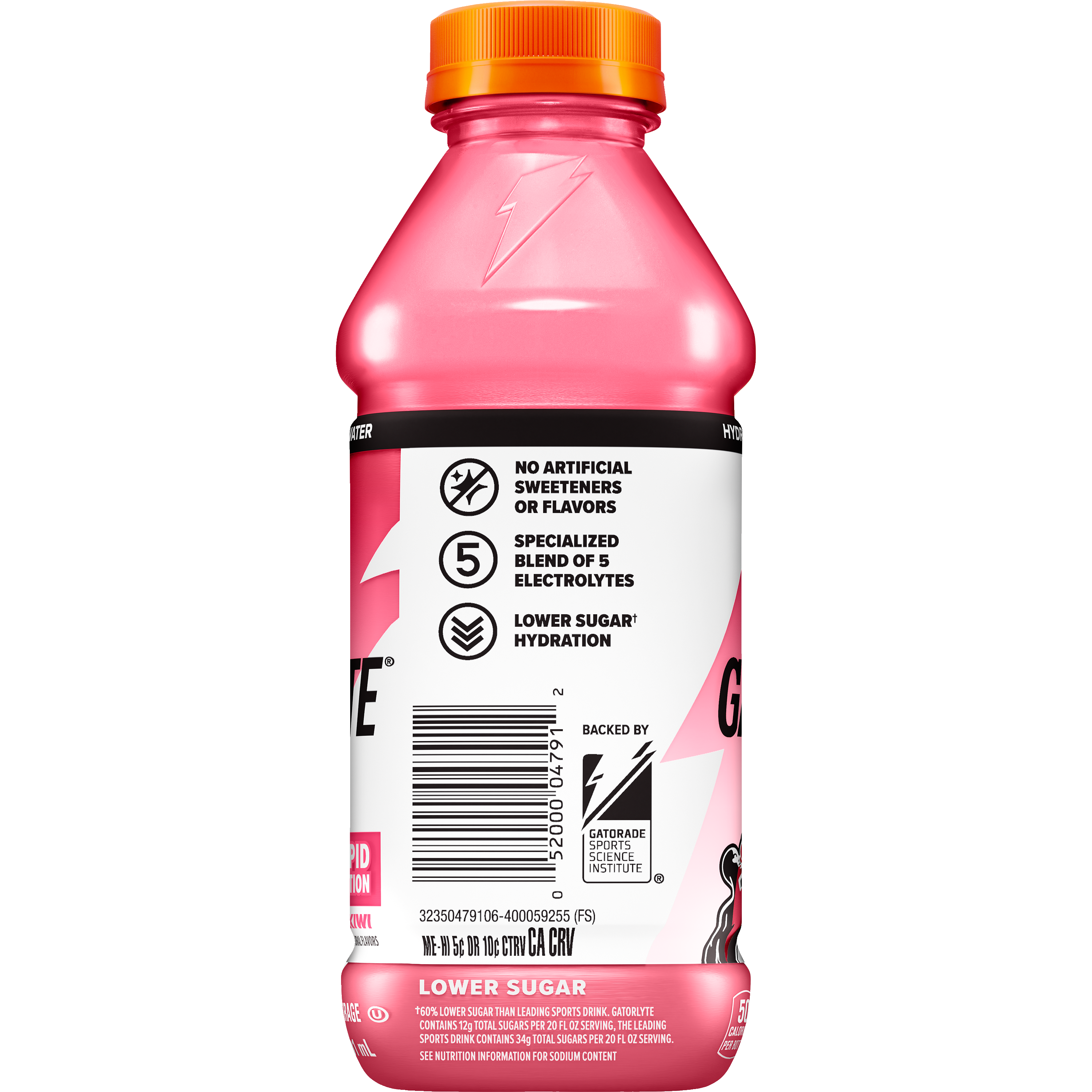 Gatorade, Gatorlyte, Rapid Rehydration, Strawberry Kiwi Flavored, Electrolyte Beverage thumbnail