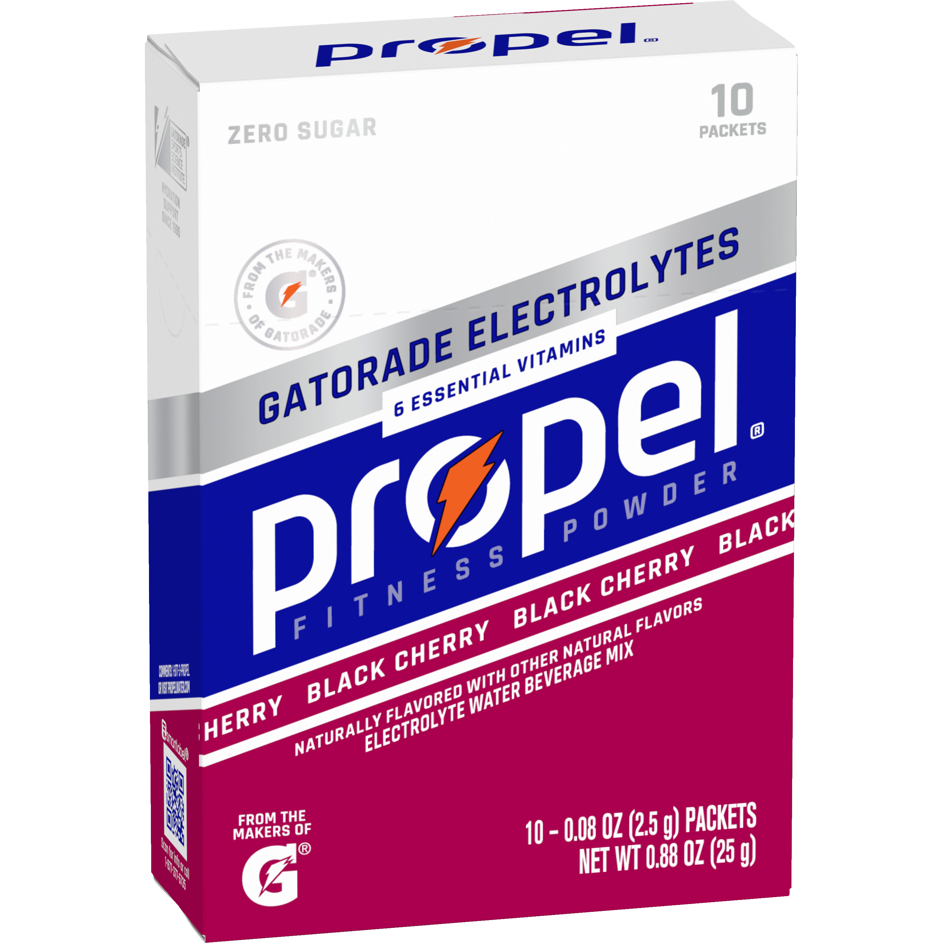 Propel, Zero Sugar, Black Cherry Flavored, Electrolyte Water Beverage Mix thumbnail