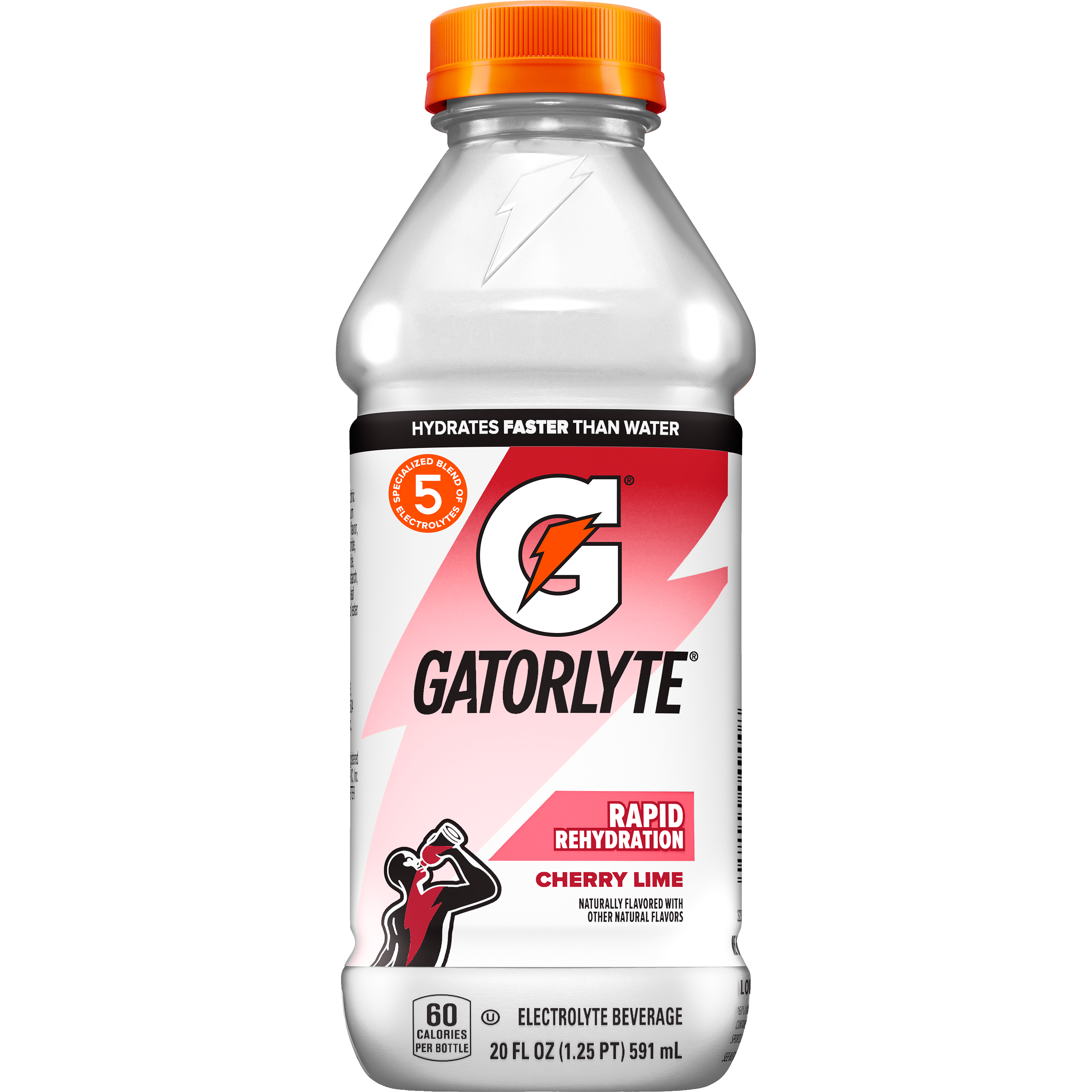 Gatorade, Gatorlyte, Rapid Rehydration, Cherry Lime Flavored, Electrolyte Beverage thumbnail