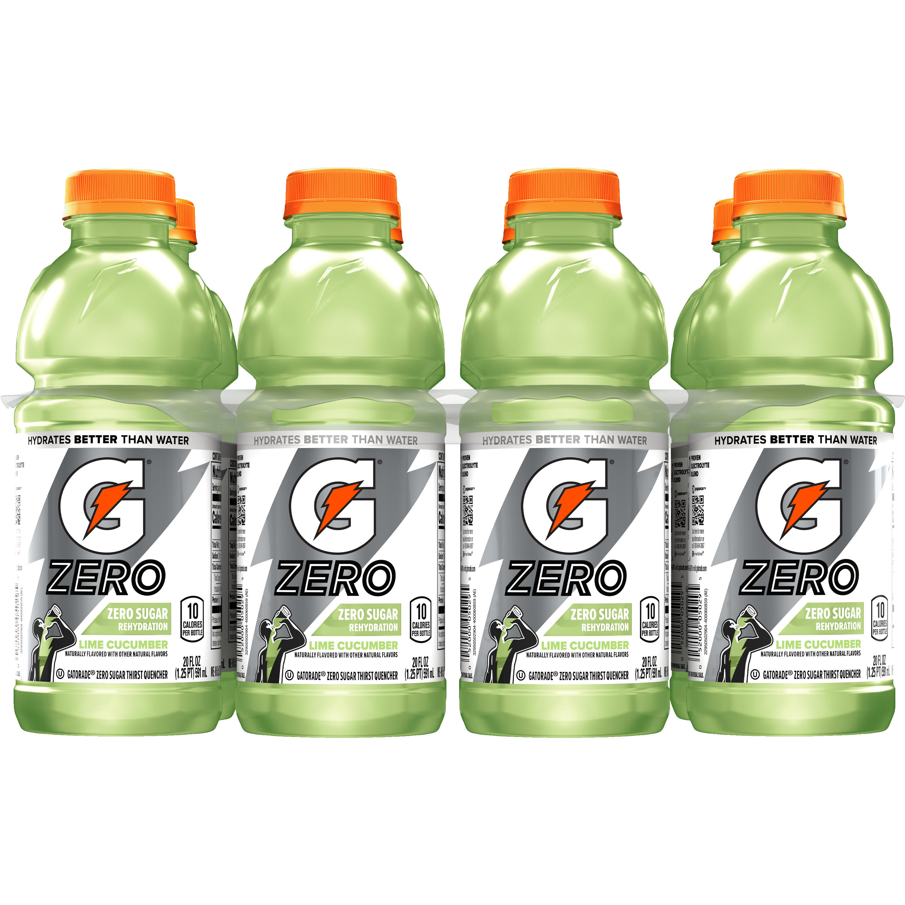 Gatorade, Zero, Lime Cucumber Flavored, Zero Sugar Thirst Quencher
