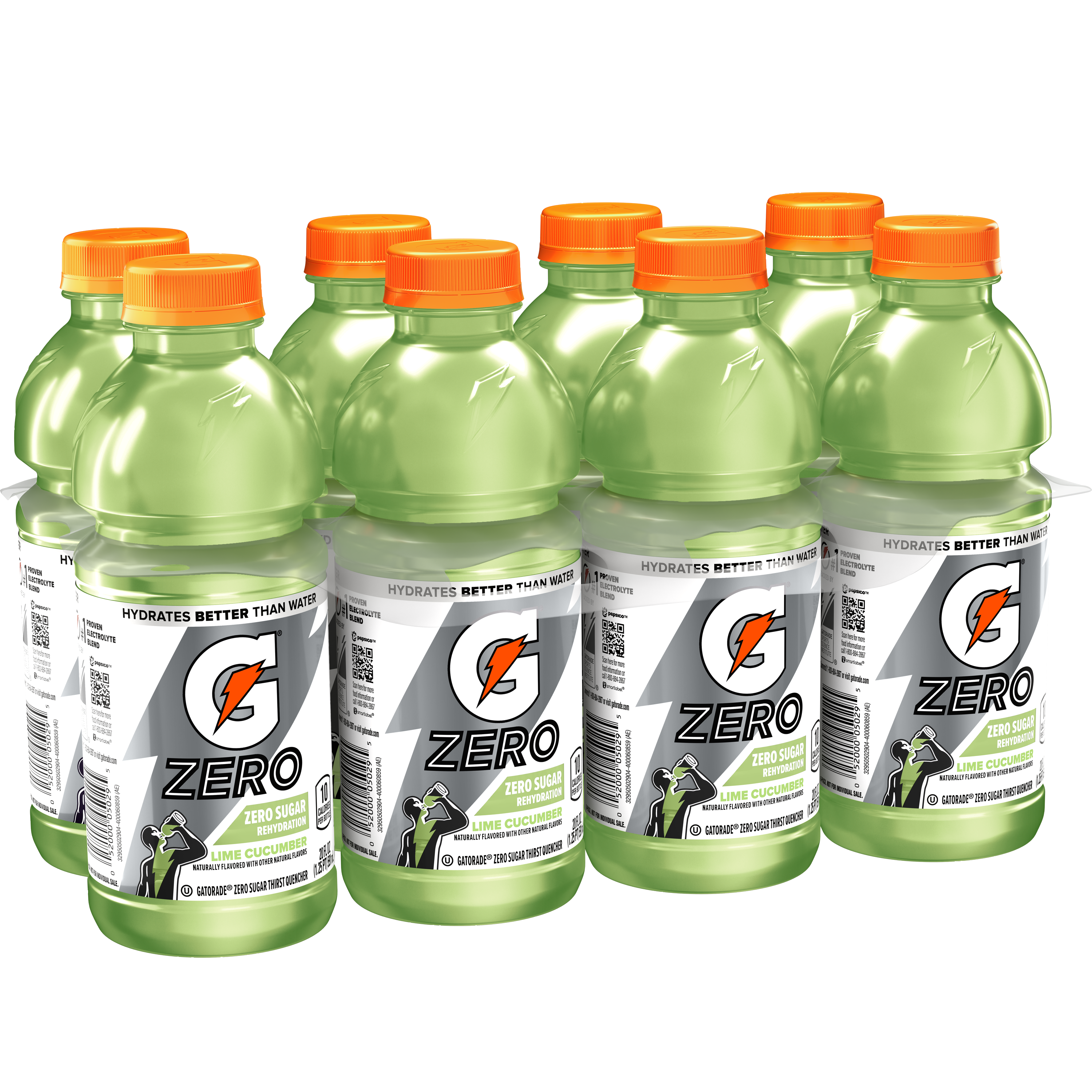 Gatorade, Zero, Lime Cucumber Flavored, Zero Sugar Thirst Quencher thumbnail