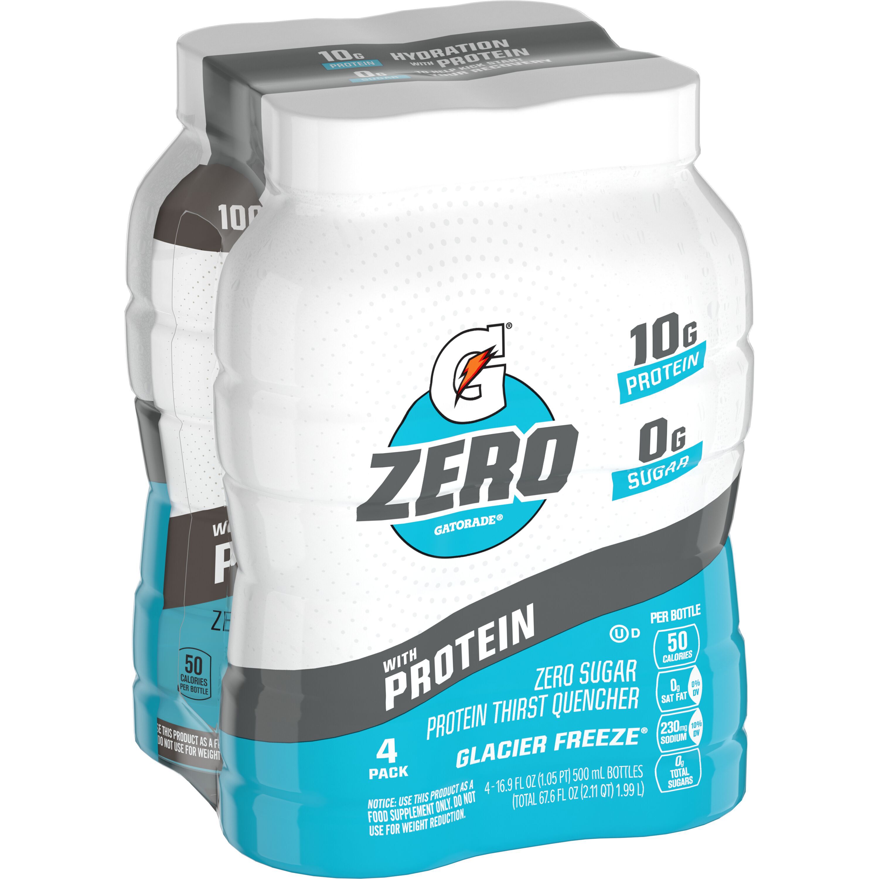 Gatorade, Zero, Glacier Freeze, Zero Sugar Protein Thirst Quencher thumbnail