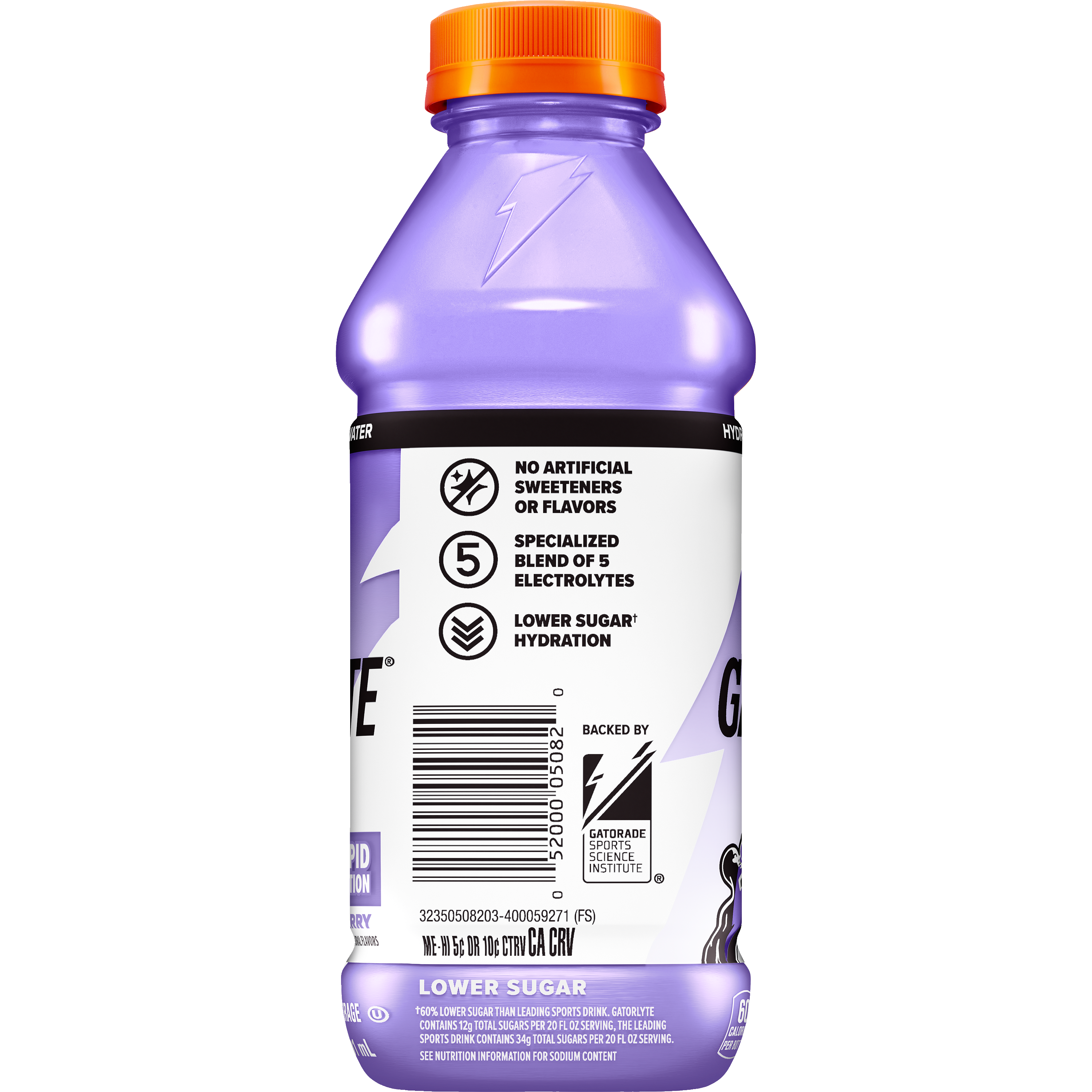Gatorade, Gatorlyte, Rapid Rehydration, Mixed Berry Flavored, Electrolyte Beverage thumbnail