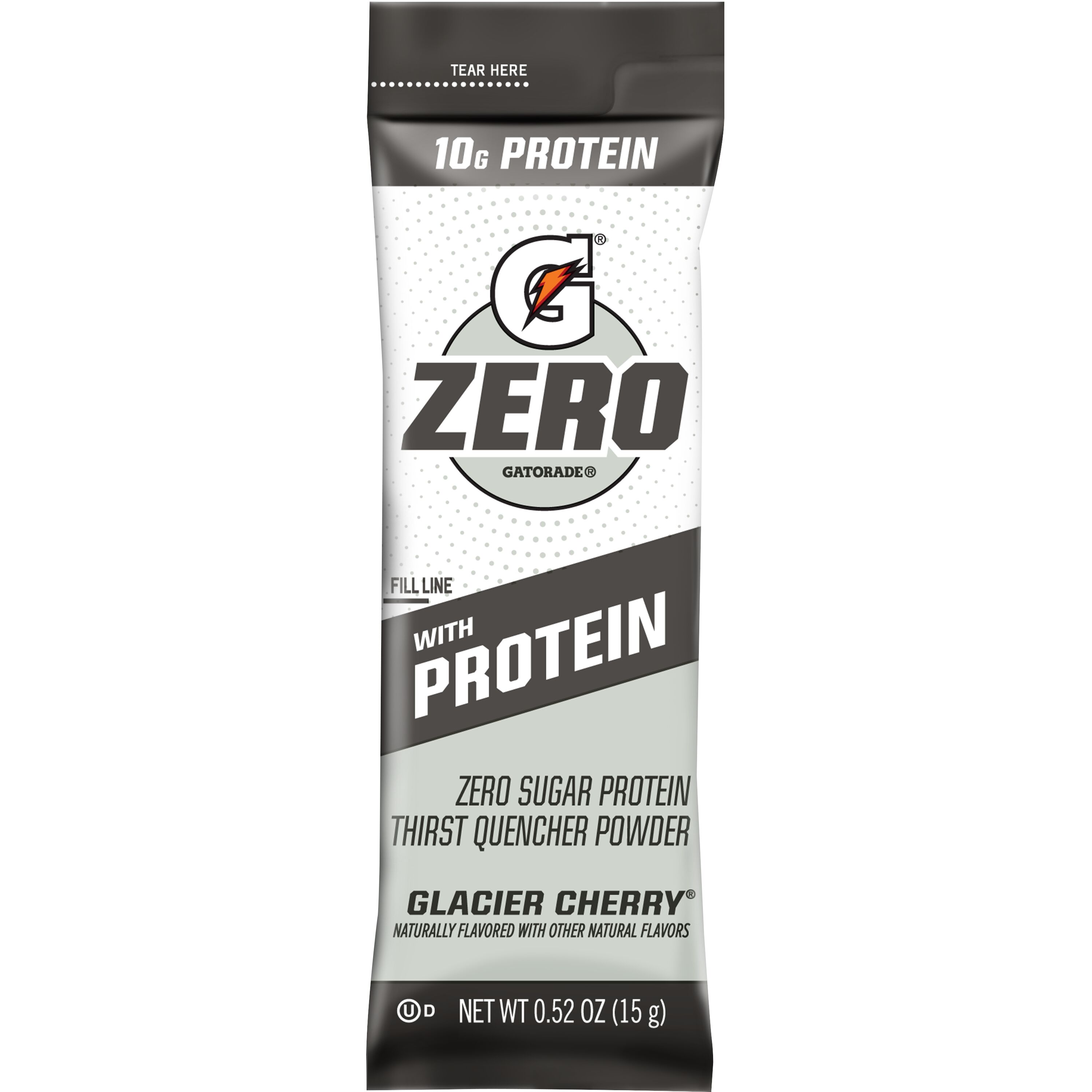 Gatorade, Zero, Glacier Cherry Flavored, Zero Sugar Protein Thirst Quencher Powder thumbnail