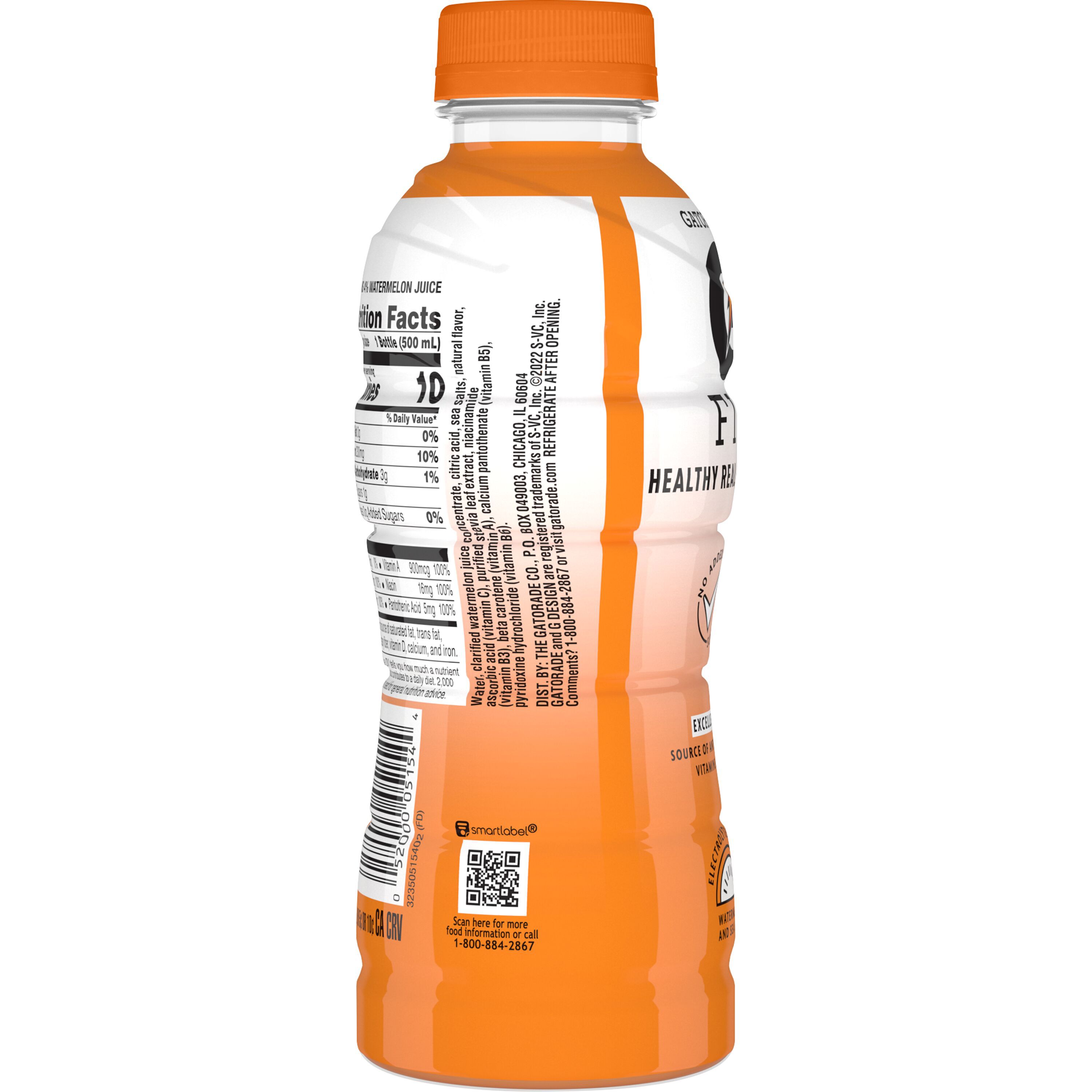 Gatorade, Fit, Tangerine Orange Flavored, Electrolyte Beverage thumbnail